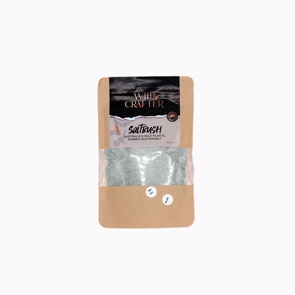 Organic Wildcrafter Saltbush Powder 40g - Natural Superfood for Smoothies, Baking & Healthy Recipes | Gluten-Free & Vegan-Friendly