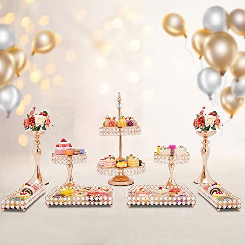 9 Pcs Gold