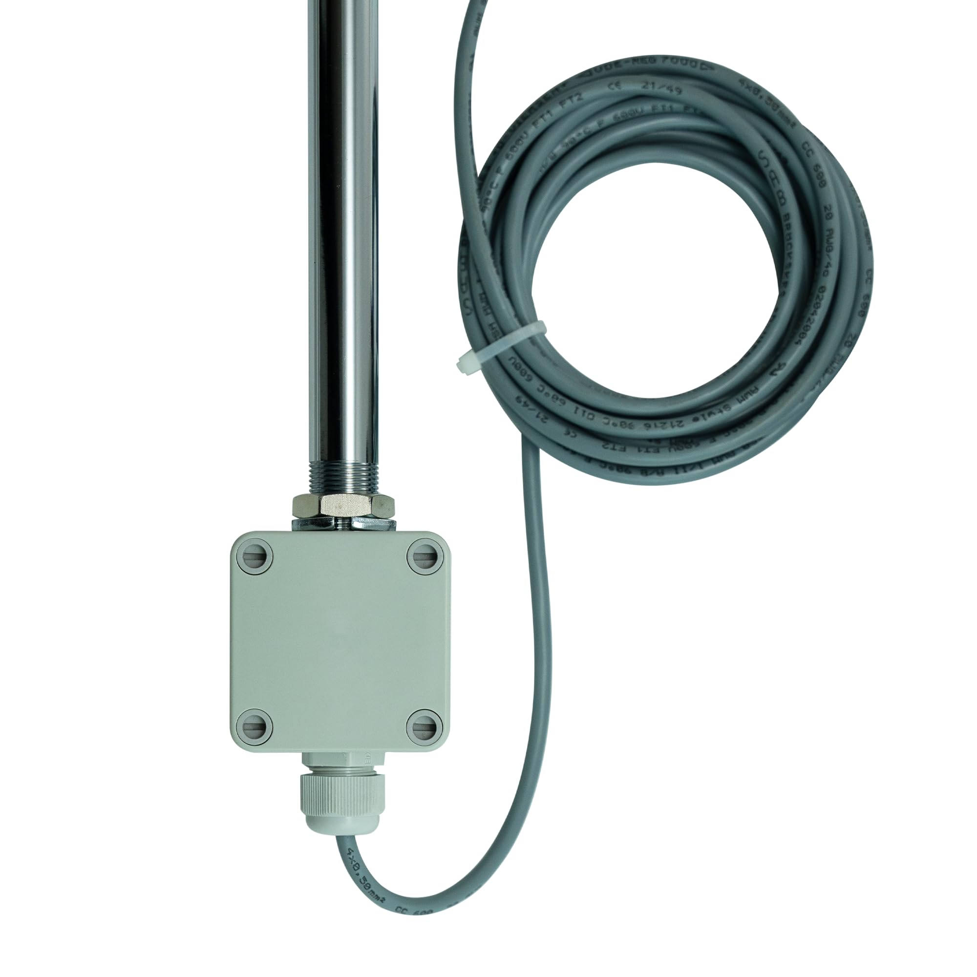 Signaworks 4 Stack Super Bright LED Andon Tower Light - Red/Amber/Green/Blue with 10ft Extended Cable & 4 Switch Box | Plug & Play Ready | 8ft Industrial Power Cord | Made in USA | Perfect for Factory Automation, Warehouse Alert Systems & Industrial Safety Signaling