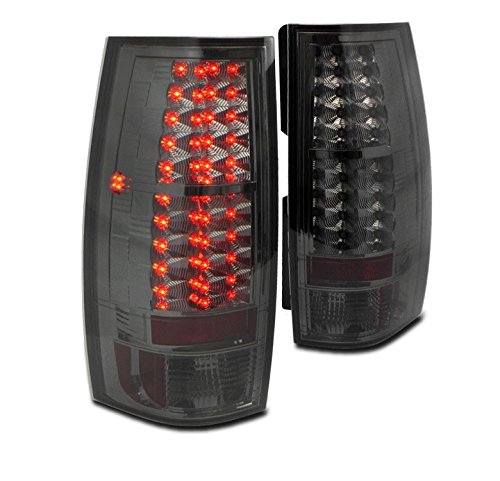 Smoked Altezza Tail Lights for Chevy/GMC Suburban Tahoe Yukon Denali - LED Brake Lamps - Upgrade Your Ride for Night Driving & Custom Look