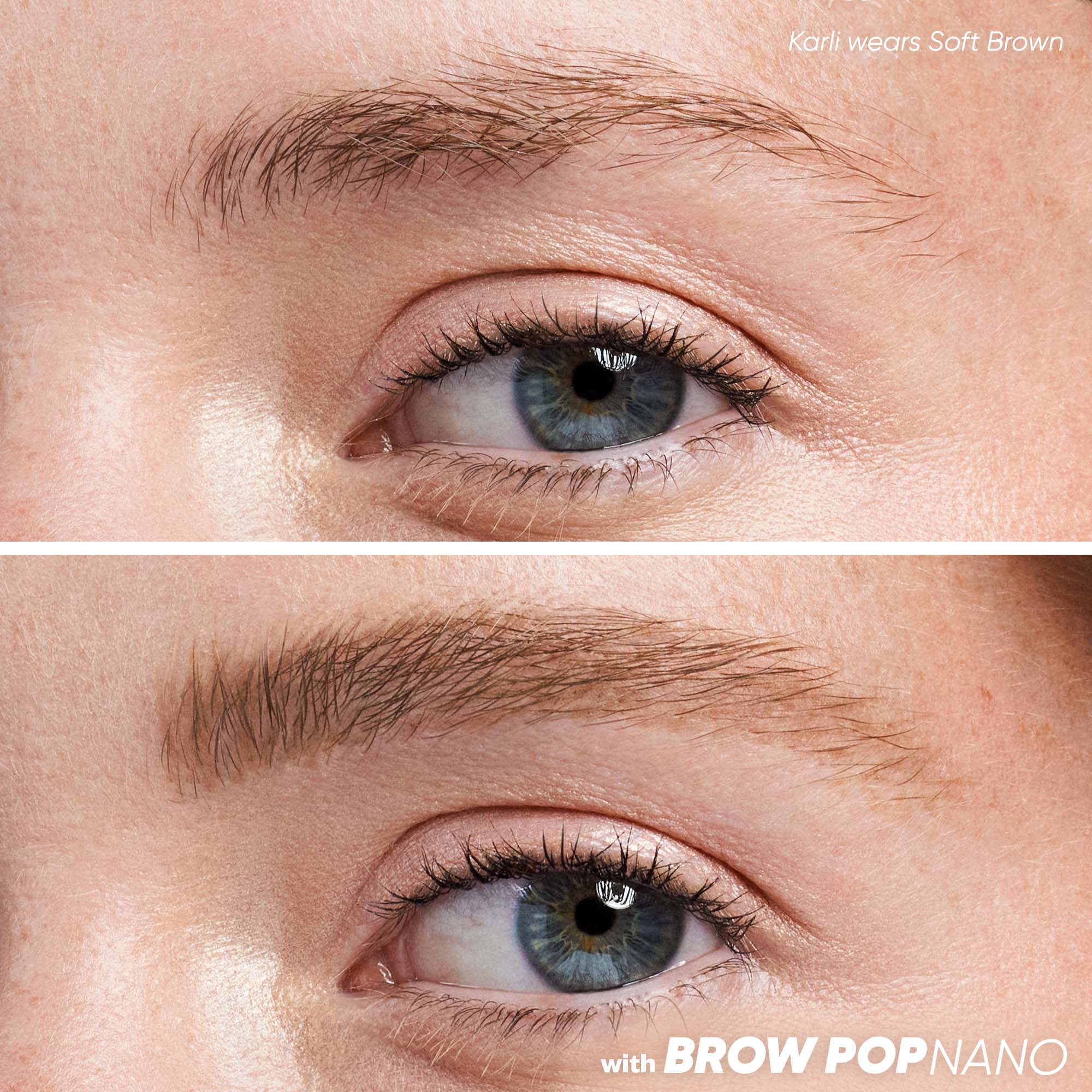 Brow Pop Nano Ultra Fine Detailing Pencil - Waterproof Eyebrow Pencil for Natural Brows - Perfect for Daily Makeup & Professional Use