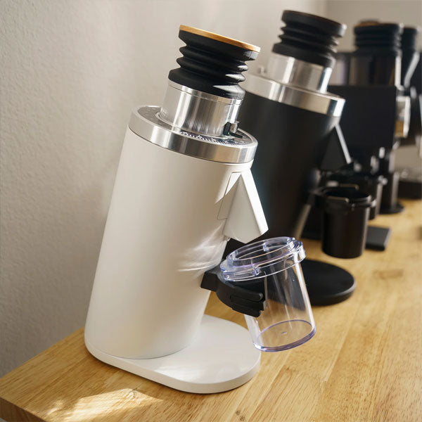 DF54 Single Dose Coffee Grinder - Electric Burr Grinder for Espresso & Pour Over - Perfect for Home Baristas & Coffee Enthusiasts - Compact & Quiet Design for Small Kitchens & Coffee Stations
