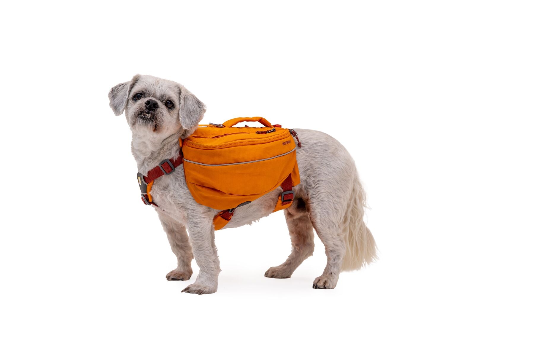 Ruffwear Approach Pack Dog Saddlebag - Blue Dusk Color for Hiking & Outdoor Adventures | Water-Resistant Canine Gear for Trail Running & Camping with Your Pet