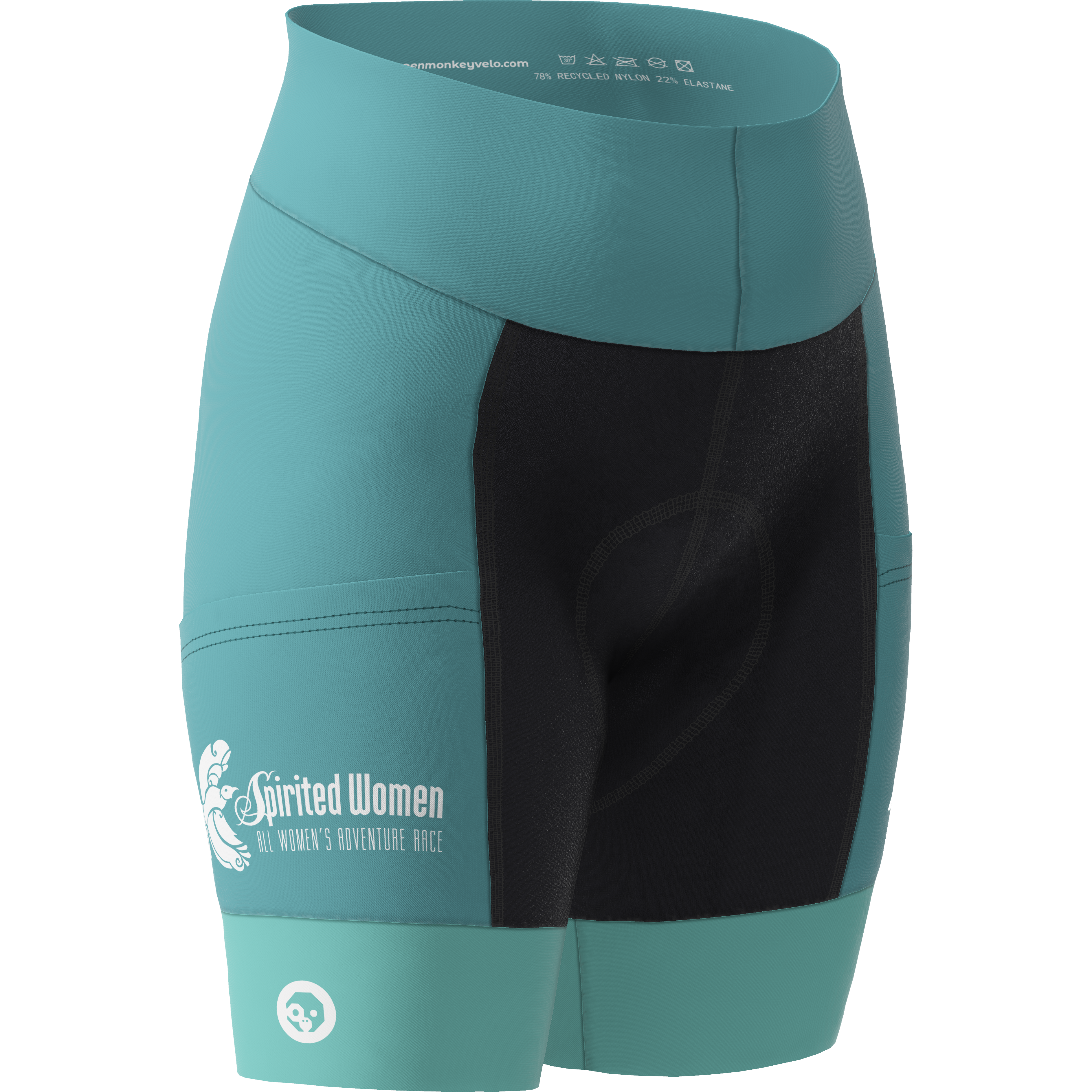 Spirited Women's High-Performance Lycra Cycling Shorts - Breathable & Comfortable for Biking, Gym & Outdoor Sports