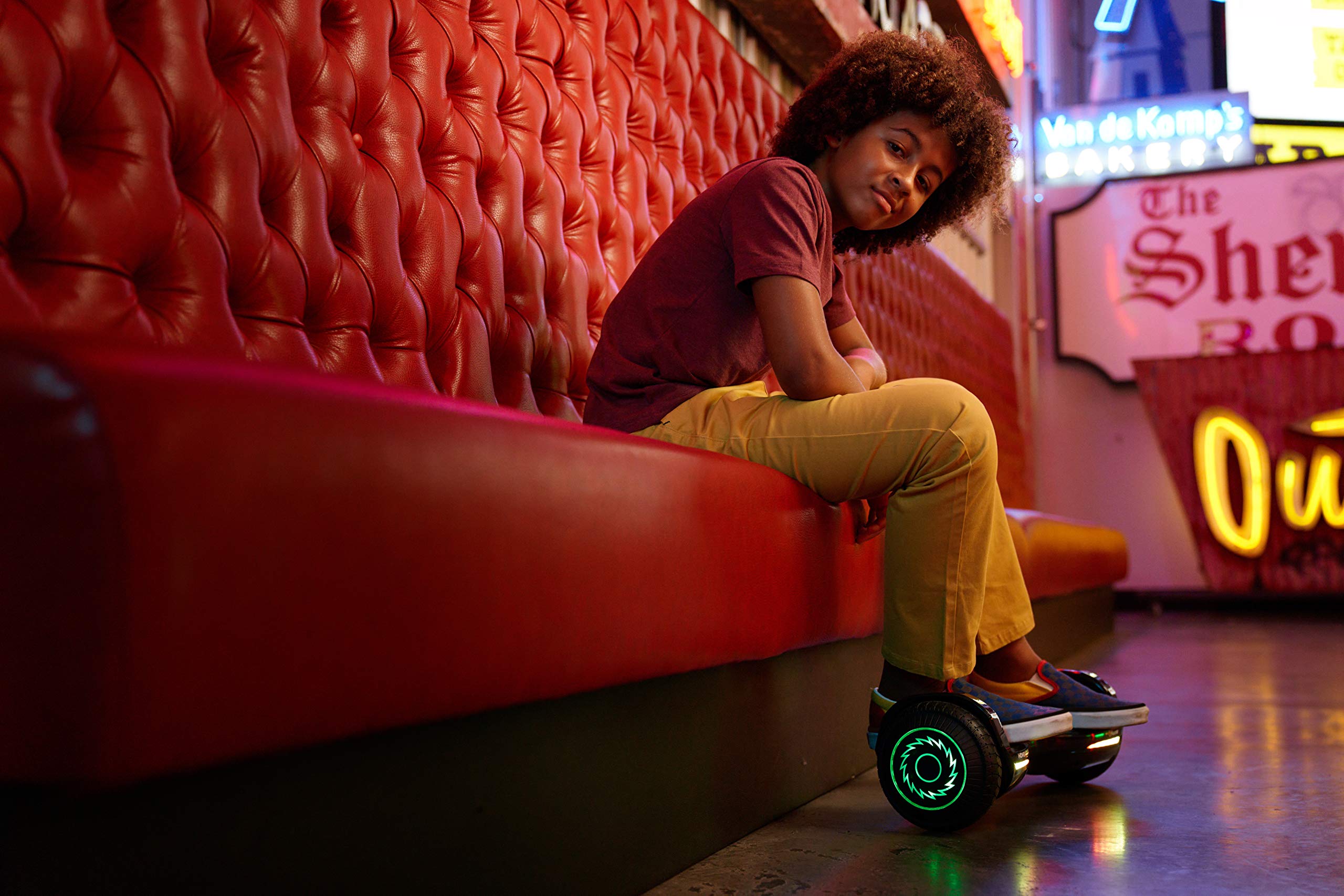 Hovertrax Prizma Hoverboard with LED Lights - UL2272 Certified Self-Balancing Scooter for Kids & Teens (Ages 8+) - EverBalance Technology - Perfect for Commuting, Indoor/Outdoor Fun & Birthday Gifts