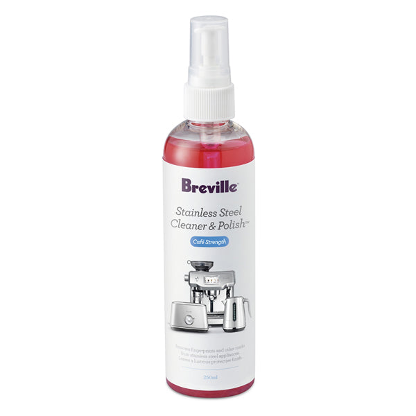 Breville Premium Stainless Steel Cleaner & Polish - Restores Shine & Protects Appliances | Ideal for Kitchen Countertops, Refrigerators & Stainless Steel Surfaces