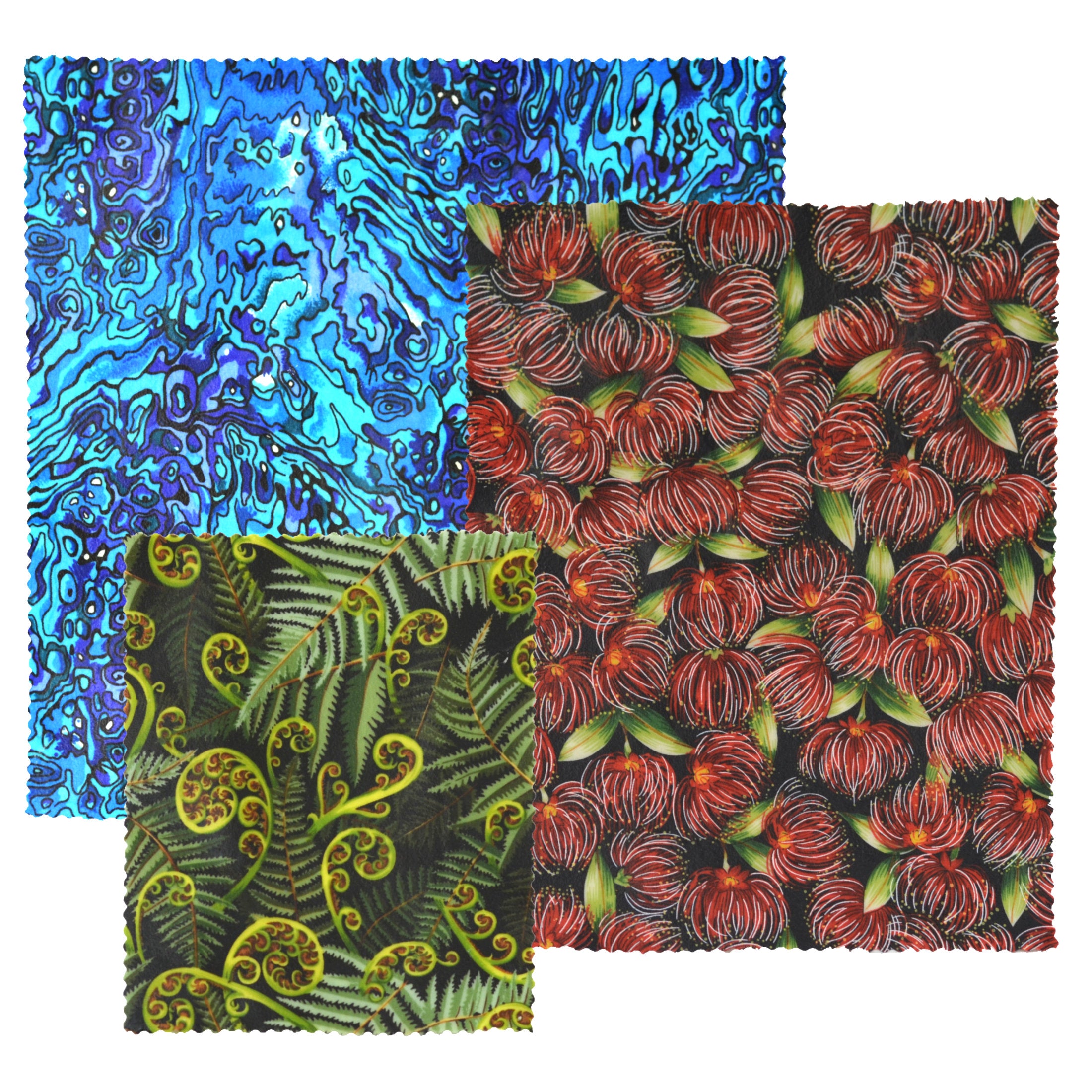 Eco-Friendly Kiwiana Classics Beeswax Food Wraps - Set of 3 Reusable Sustainable Food Covers for Sandwiches, Fruits & Meal Prep - Perfect for Picnics, Lunches & Zero Waste Kitchen