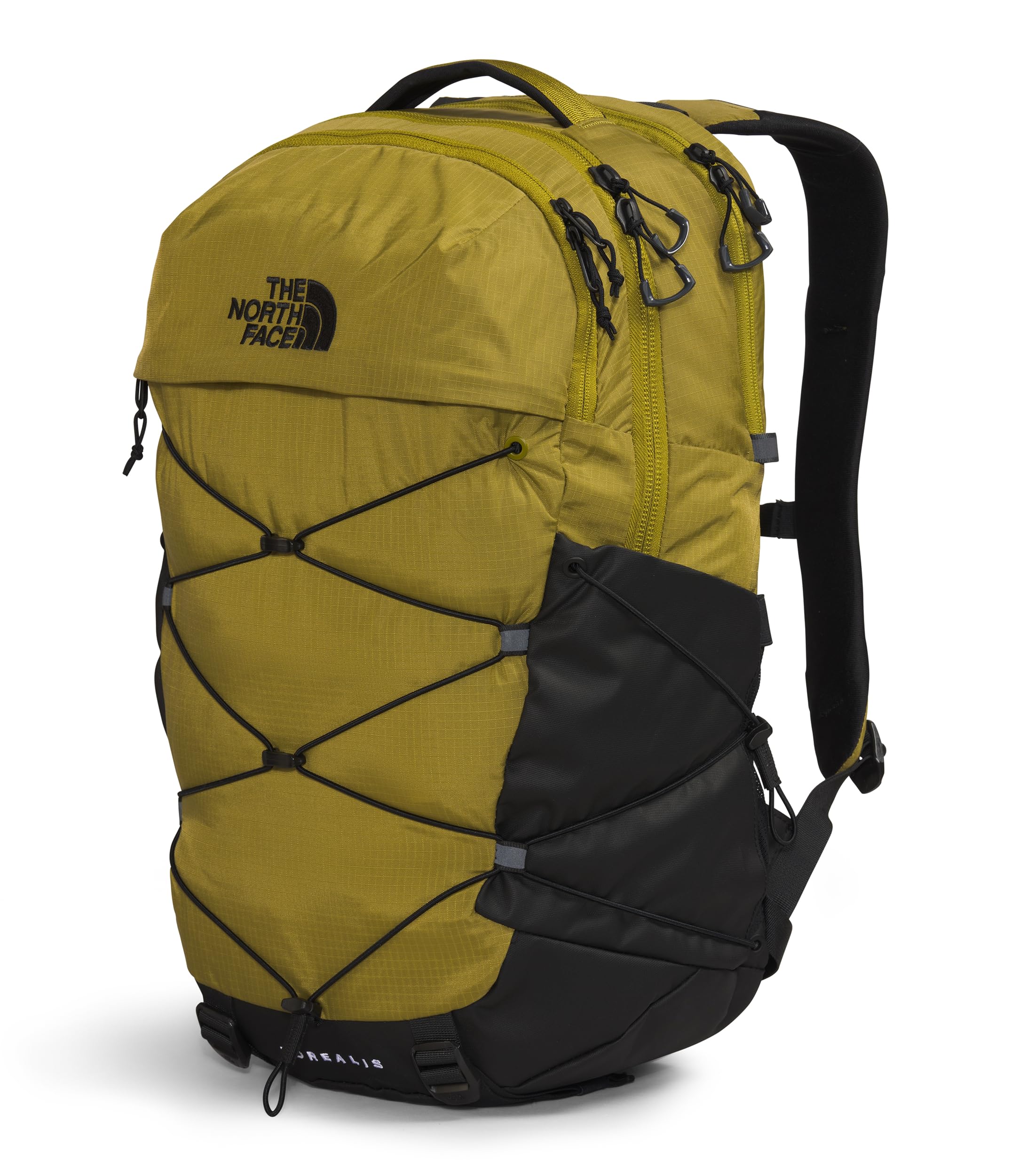 THE NORTH FACE Borealis Commuter Laptop Backpack - Lightweight Water-Resistant Daypack for Work & Travel - Sulphur Moss/TNF Black - Perfect for Office, School & Outdoor Adventures