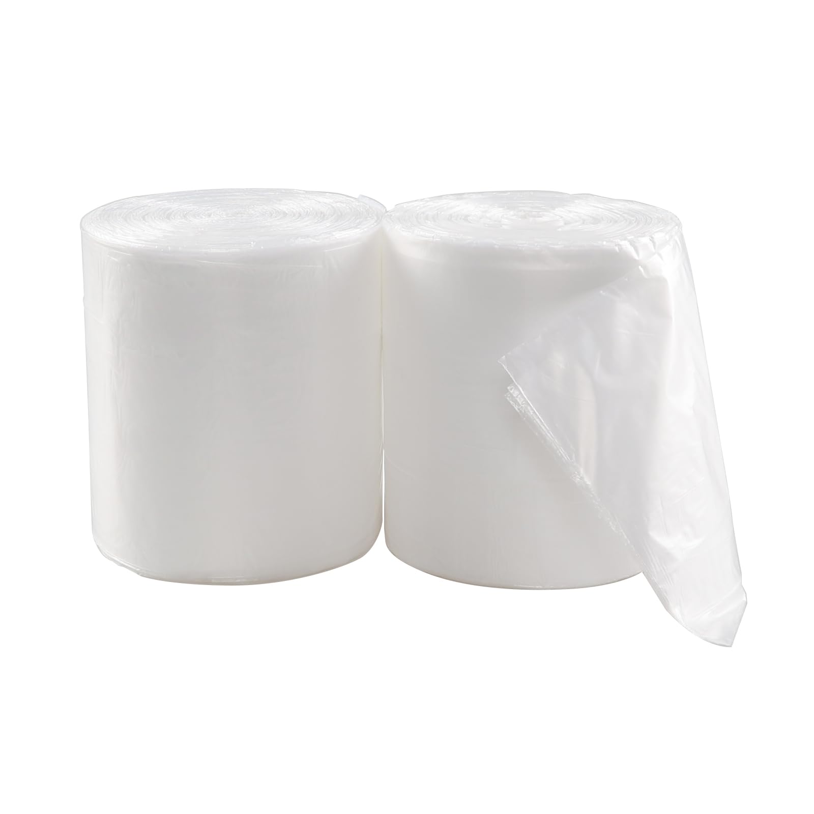 **Pekky 18 Gallon Large Trash Bags - Heavy Duty Clear Yard Waste Bags (70 Count) - Perfect for Lawn Cleanup, Leaf Collection & Outdoor Waste Disposal**