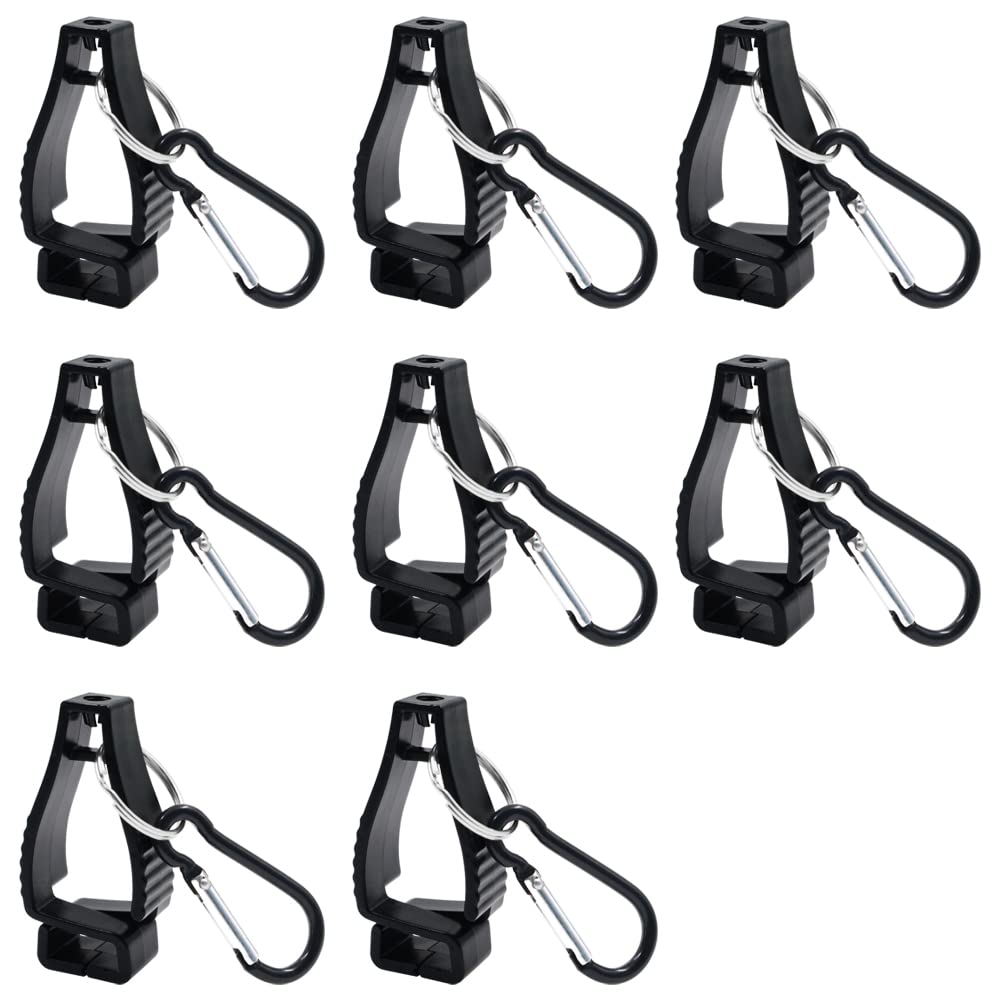 **Work Glove Clips - Heavy Duty Glove Holder & Belt Clip for Labor Safety - Ideal for Construction, Gardening, and Outdoor Work**