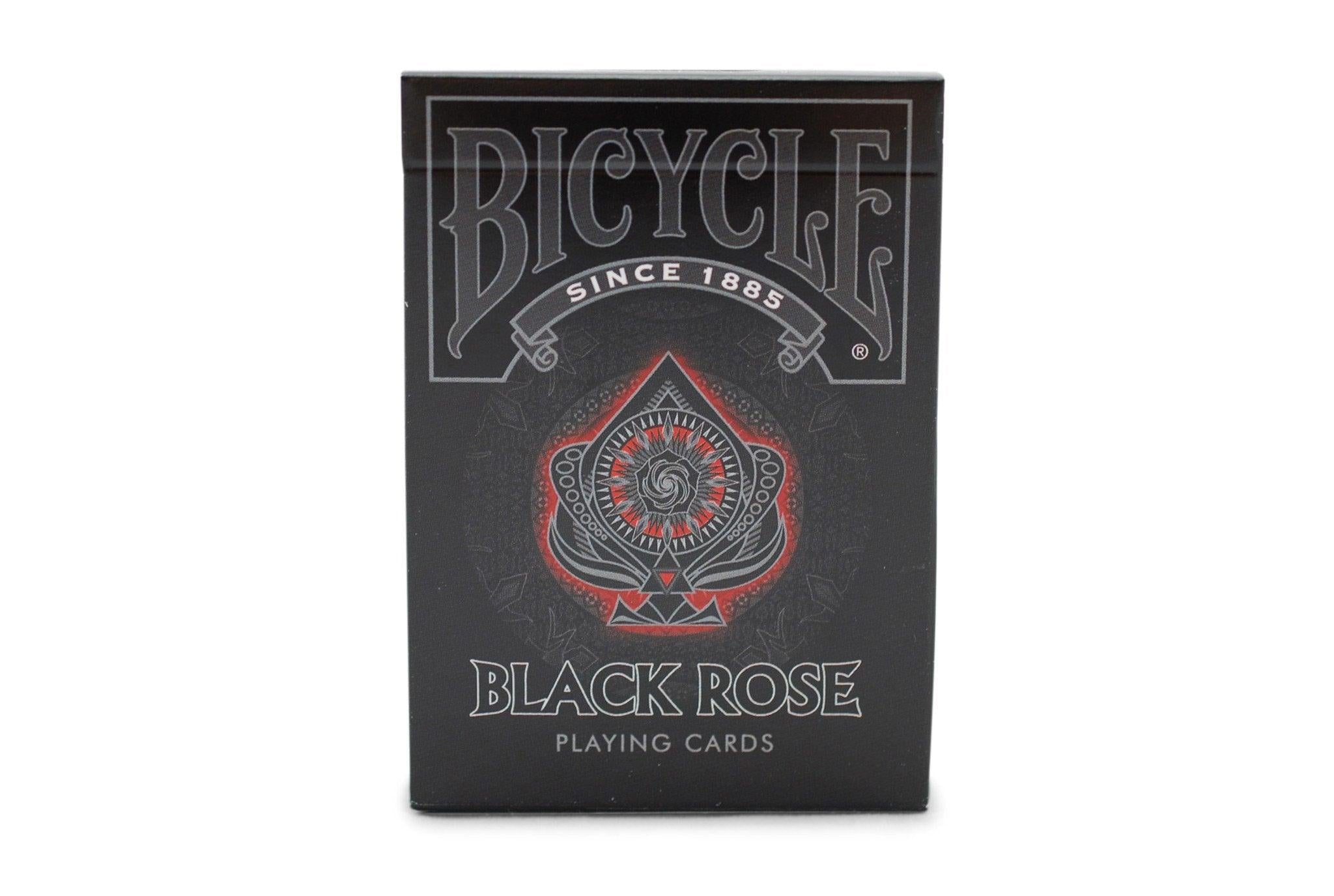 Bicycle® Black Rose Playing Cards - Premium Quality Poker Cards for Magic Tricks, Cardistry & Game Nights | Perfect for Professional Magicians & Card Enthusiasts