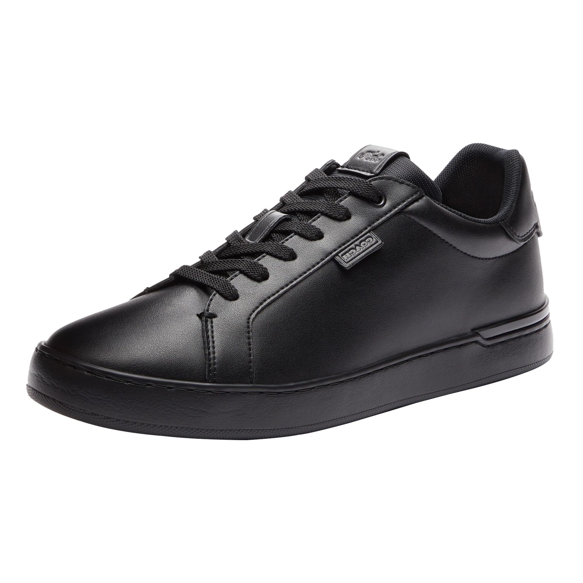 Coach Men's Lowline Leather Low Top Sneakers - Stylish & Comfortable Casual Shoes for Everyday Wear, Work & Travel