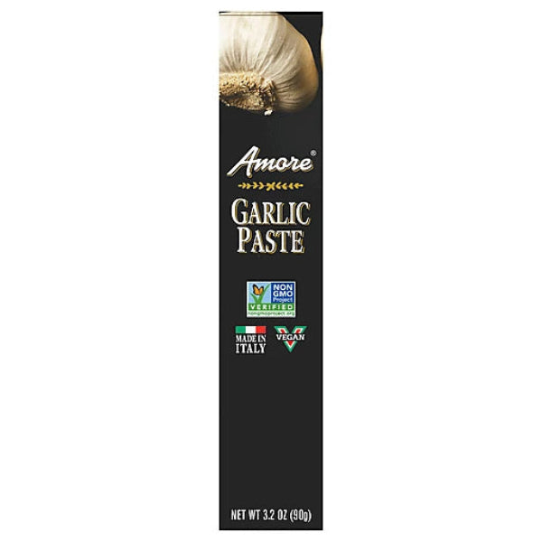 Premium Garlic Paste - All Natural, No Preservatives - Perfect for Cooking, Sauces & Marinades - Amore Brand