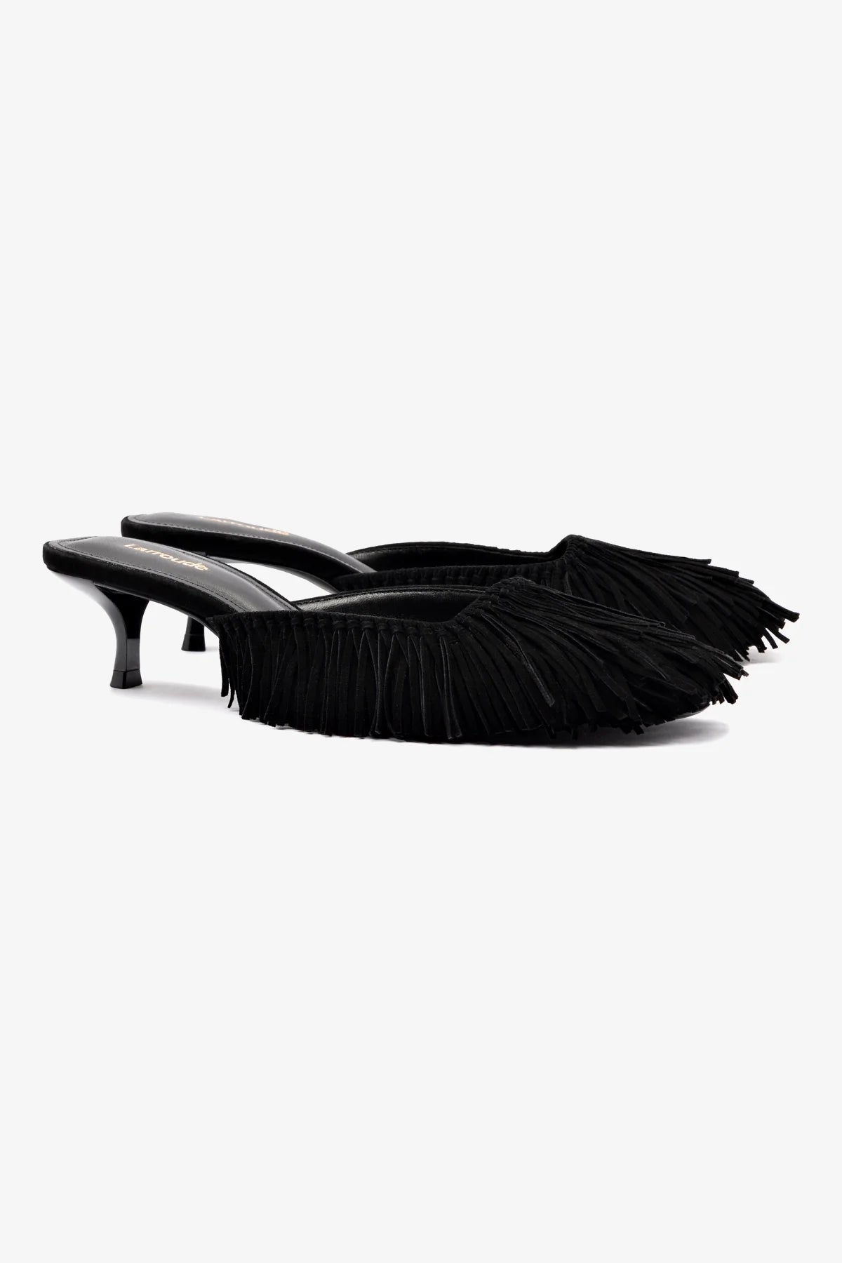 Black Suede Sienna Mule - Comfortable Women's Slip-On Shoes for Casual Wear, Office & Everyday Use