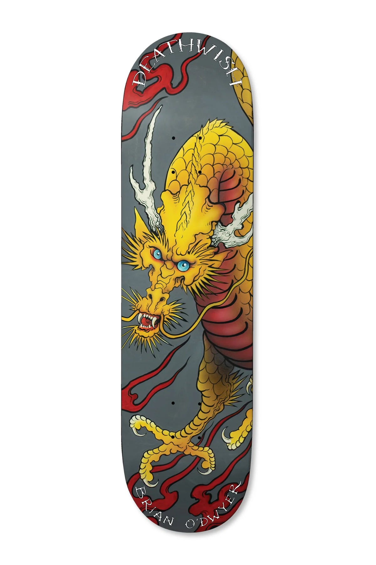 Deathwish O'Dwyer Spirit Animal Deck - Premium 8.0 Skateboard Deck for Street & Park Skating | Perfect for Skaters & Collectors