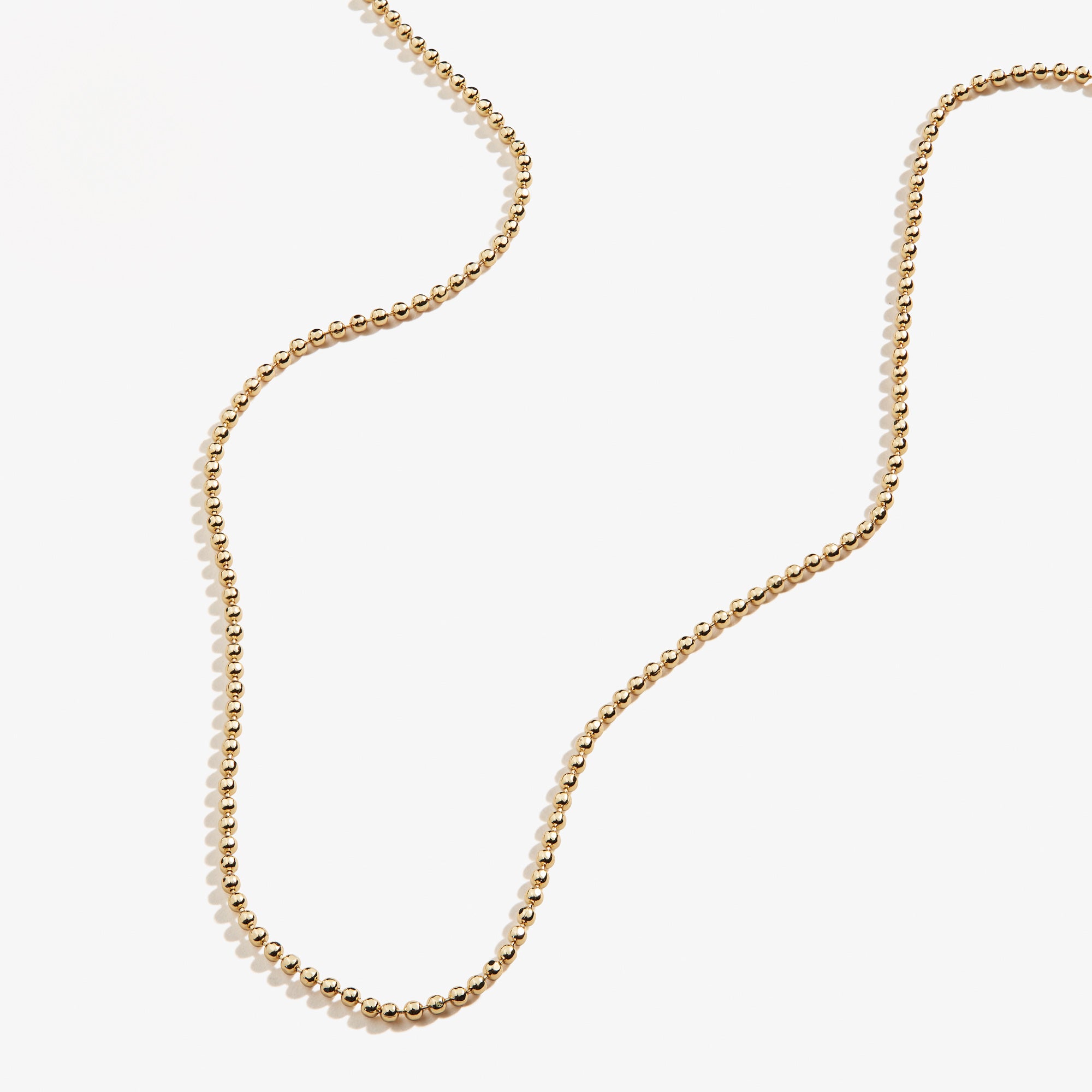 Elegant Ball Chain Necklace for Women - Dainty Gold & Silver Layering Necklaces - Perfect for Everyday Wear, Gifts & Special Occasions