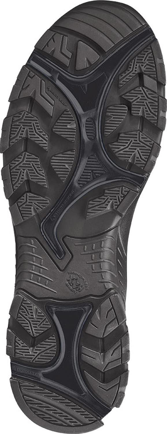 Haix Black Eagle Safety 55 Mid Side-Zip Work Boots for Men - Black - Durable & Comfortable Safety Footwear for Construction, Industrial & Outdoor Work