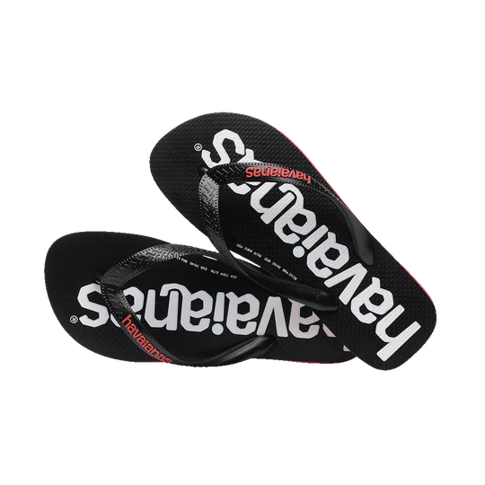 Havaianas Kids Top Logomania II Flip Flops - Comfortable & Stylish Sandals for Boys & Girls - Perfect for Beach, Pool, and Summer Playtime