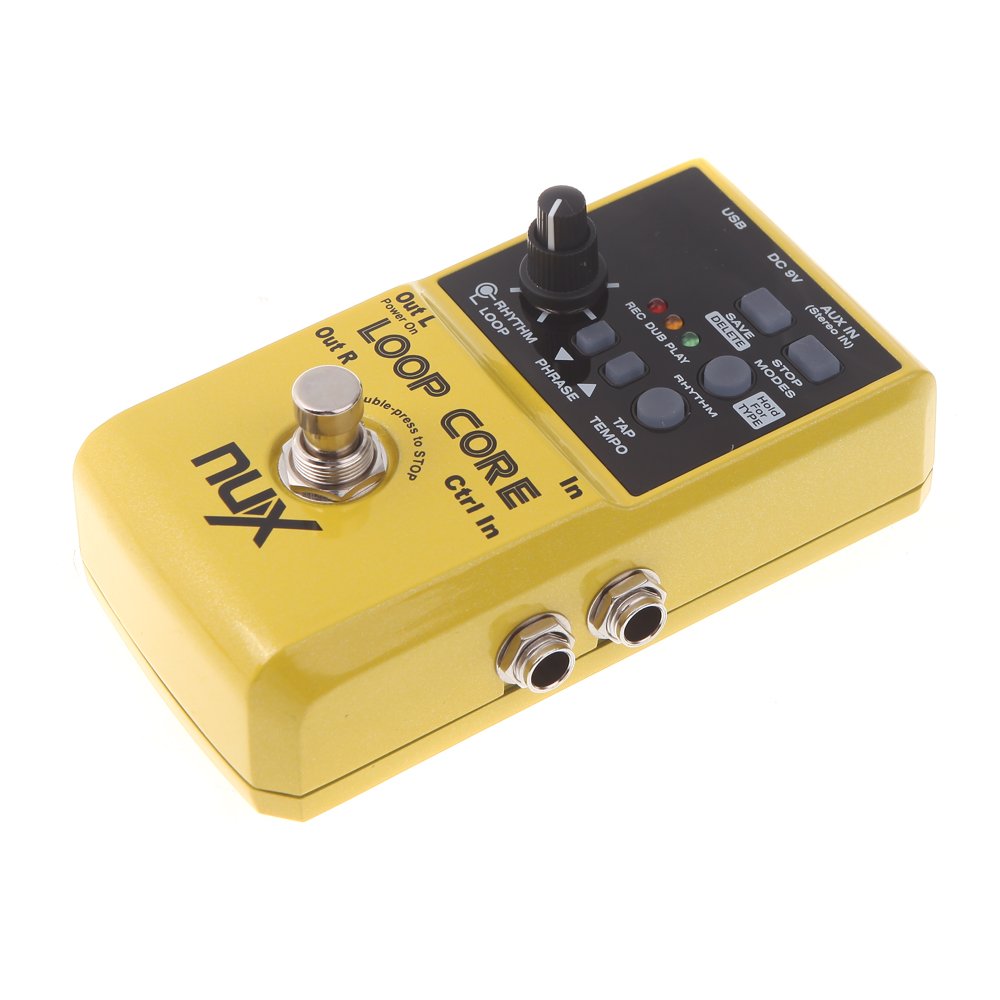 NUX Loop Core Guitar Effects Pedal for Electric Guitar - Perfect for Live Performances, Practice, and Recording Sessions