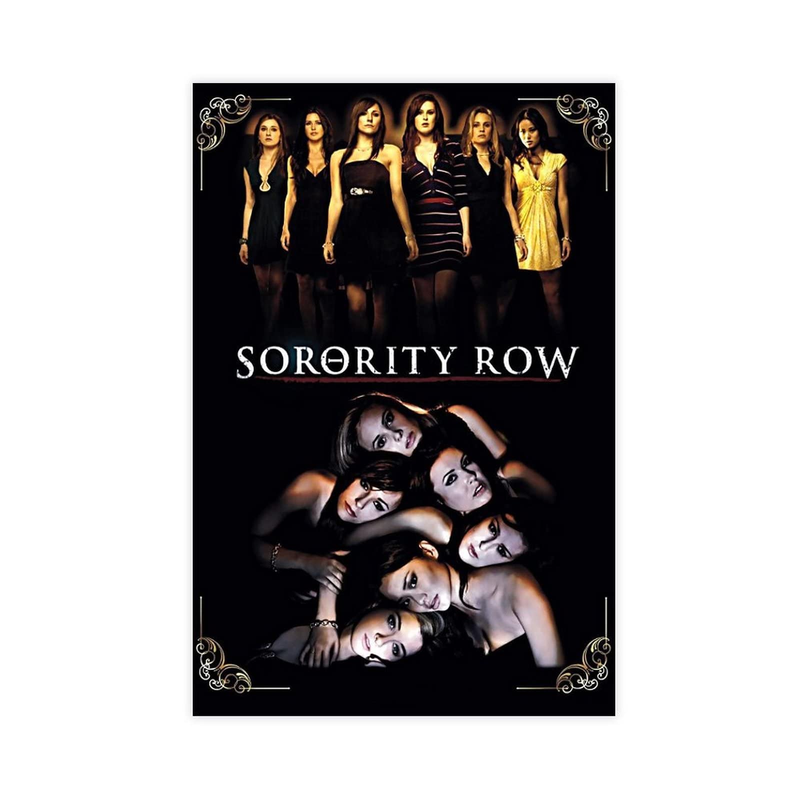 Sorority Row Horror Movie Canvas Poster - 20x30 Inch (50x75cm) Unframed Wall Art for Bedroom, Office & Home Decor - Perfect Gift for Horror Fans & Movie Lovers