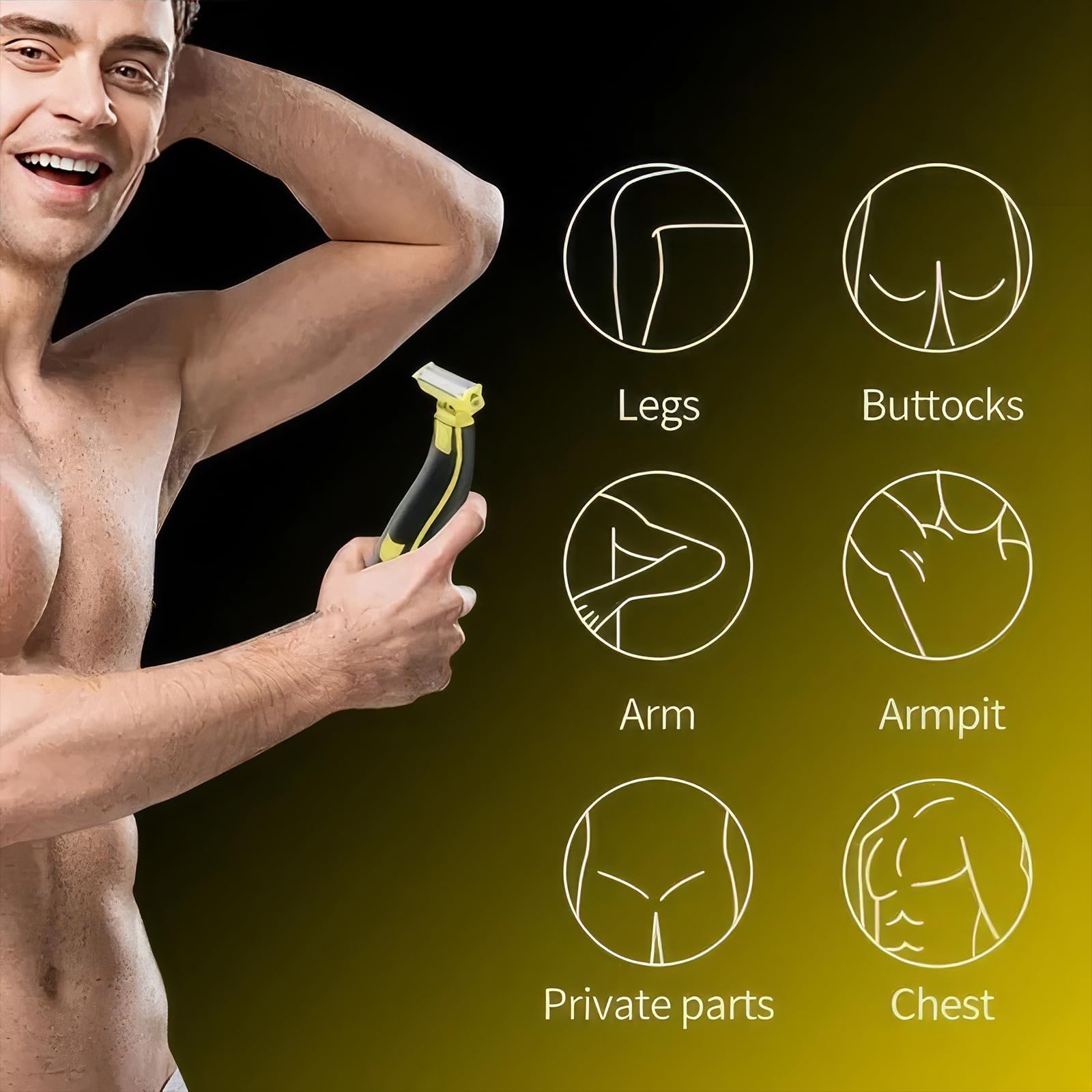 Best Rechargeable Wet & Dry Electric Shaver for Men - Fast Shaving with Powerful Motor, Non-Slip Grip & Durable Design - Includes Electric Shaver Cleaner (Model #5) - Perfect for Travel, Gym & Daily Grooming