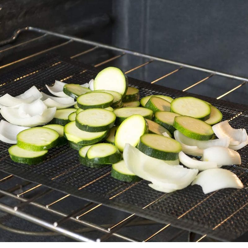 BBQ Grill Mats - Non Stick, Reusable & Durable Cooking Mesh for Outdoor Grilling - Perfect for BBQ, Camping & Backyard Parties (Pack of 2)