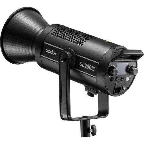 Godox SL200III 200W LED Video Light - Daylight Balanced Continuous Lighting for Photography, Videography, YouTube & Studio Use