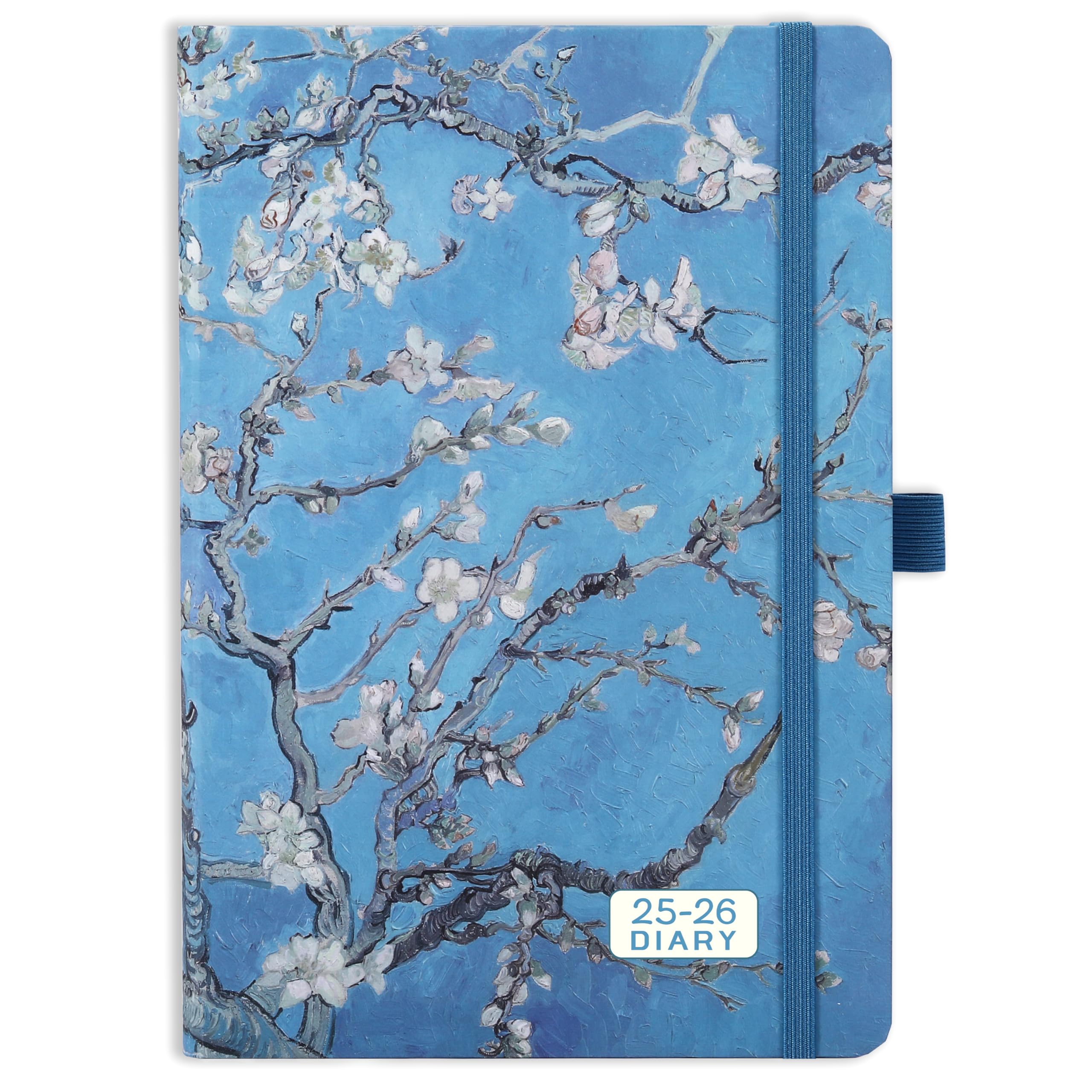 2025-2026 Academic Planner - A5 Weekly Diary from August 2025 to July 2026 | Daily Organizer with Floral Design | 8.4