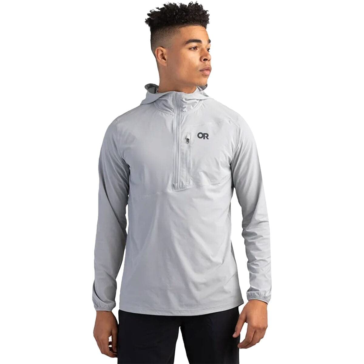 Outdoor Research Men's Astroman Sun Hoodie - UPF 50+ Sun Protection, Lightweight & Breathable for Hiking, Running & Outdoor Activities