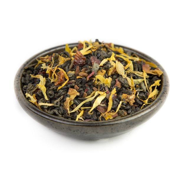 Premium Crème Brûlée Green Tea Loose Leaf - Authentic Japanese Matcha Flavor - Perfect for Afternoon Tea & Dessert Pairing