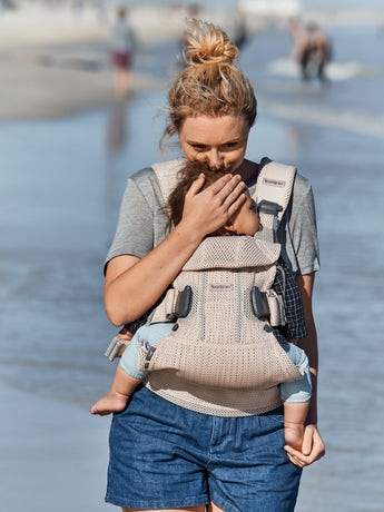 BabyBjorn Baby Carrier Mini 3D Mesh - Lightweight & Breathable Infant Carrier for Newborns to Toddlers - Perfect for Travel, Hiking & Everyday Use