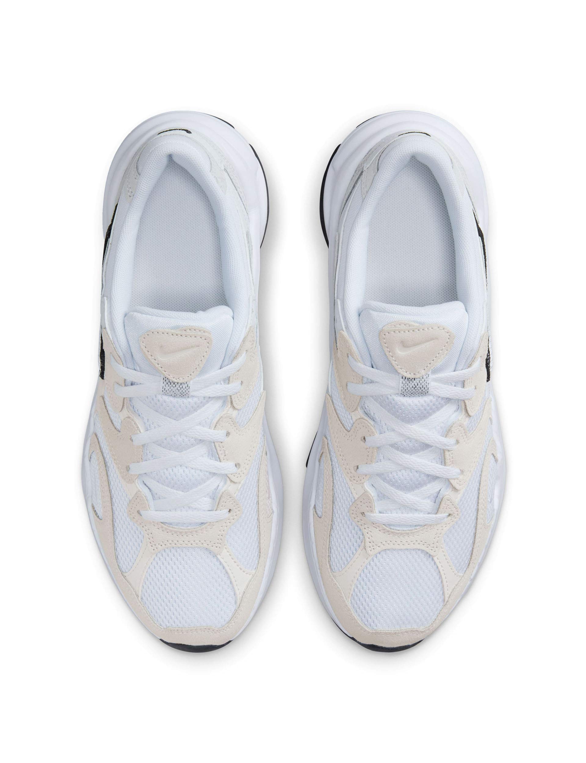 AL8 Running Shoes for Men & Women - Summit White/White/Black | Lightweight Athletic Sneakers for Jogging, Gym Workouts & Daily Walking