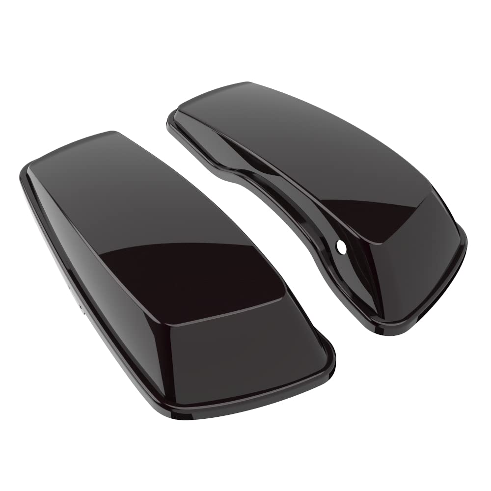 Advanblack Motorcycle Saddlebag Lids for Harley-Davidson Touring, Road Glide, Street Glide Special & Road King (2014-2023) - Durable Replacement Covers for Riding & Travel Accessories