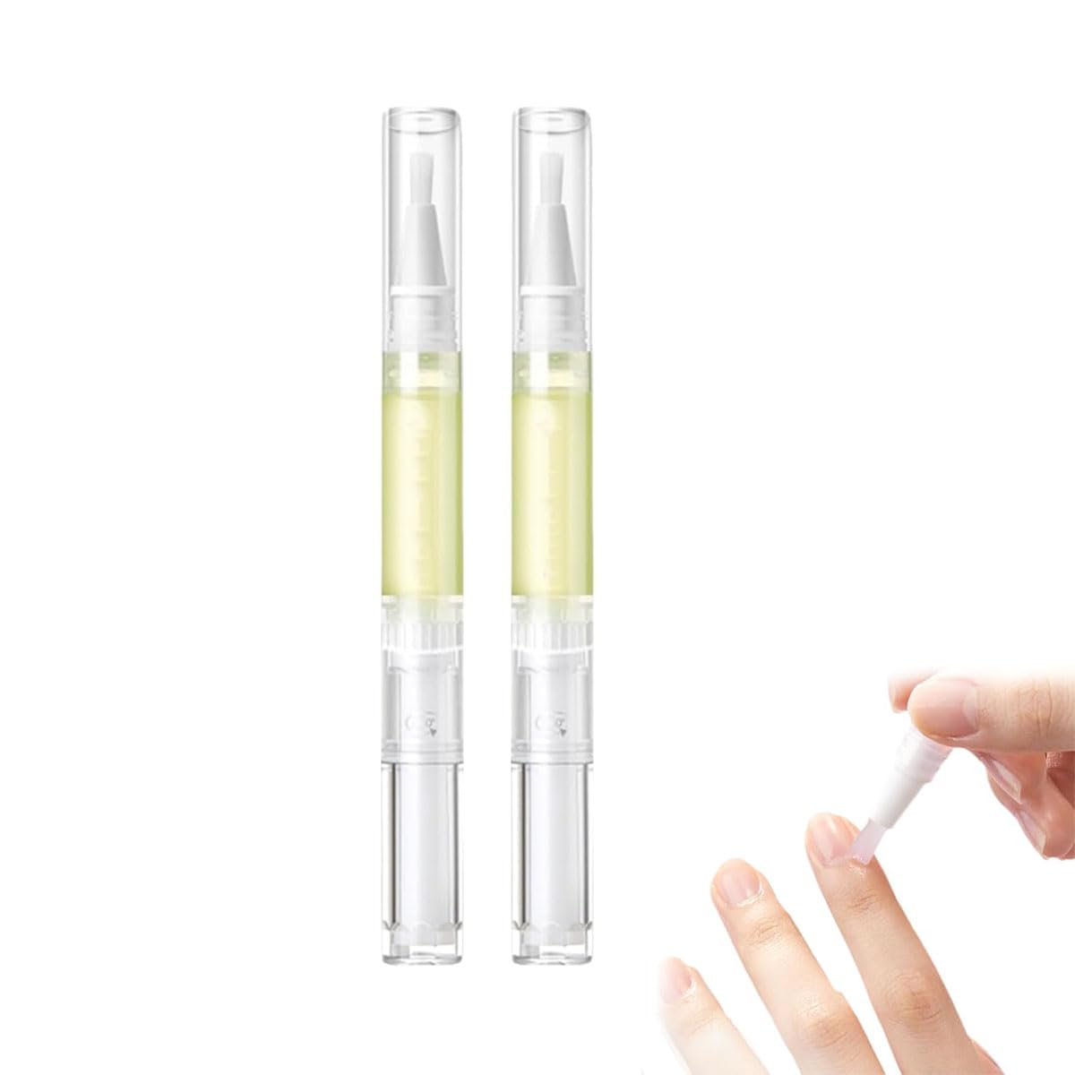 Anperio Nail Growth Pen - Stem Cell Nail Strengthener & Cuticle Oil Serum for Stronger, Healthier Nails (2 Pack) | Perfect for At-Home Nail Care & Salon Professional Use