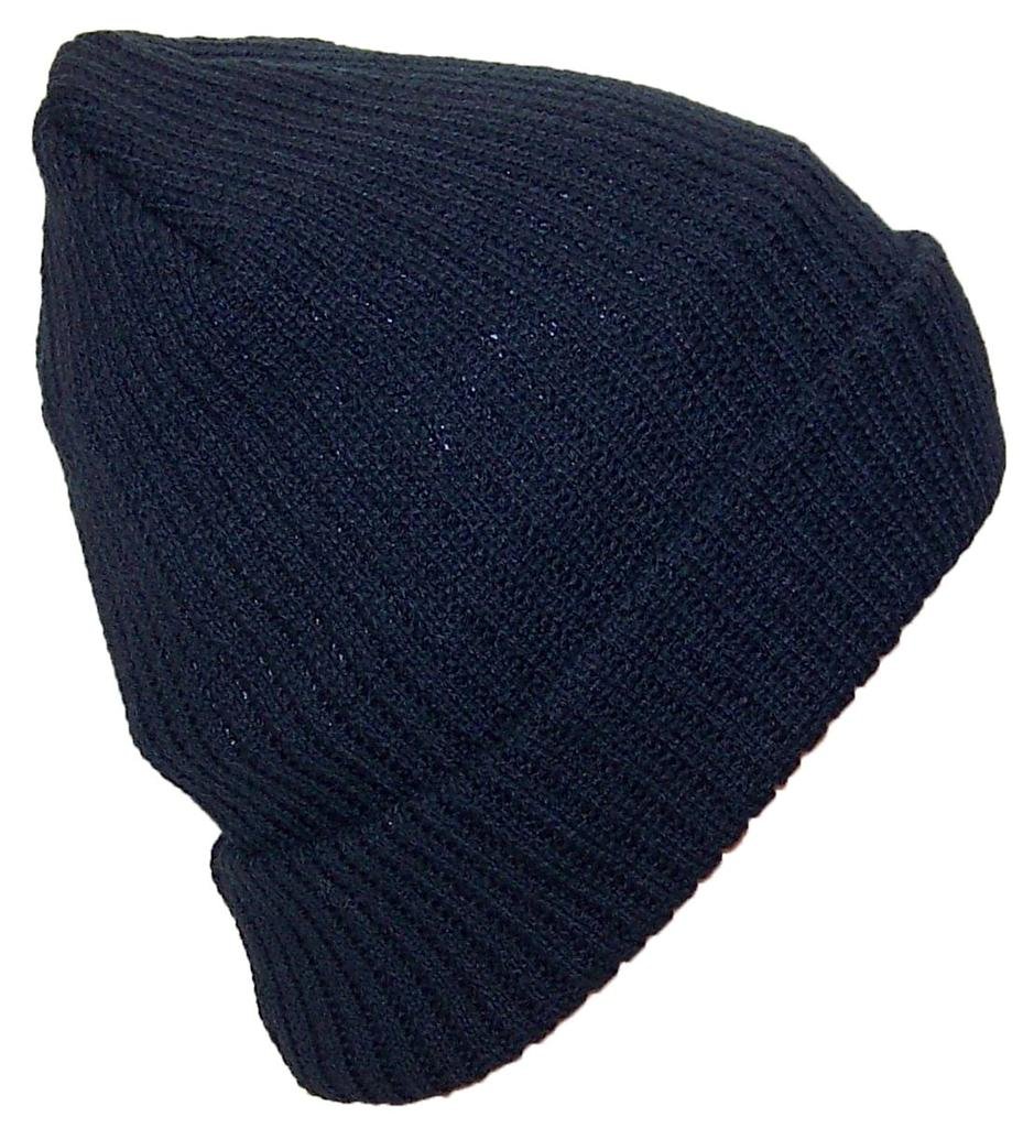 Men's & Women's Solid Color Fleece-Lined Winter Beanie Hat - Warm Thick Knit Cuffed Skull Cap for Cold Weather - Perfect for Skiing, Snowboarding & Outdoor Activities
