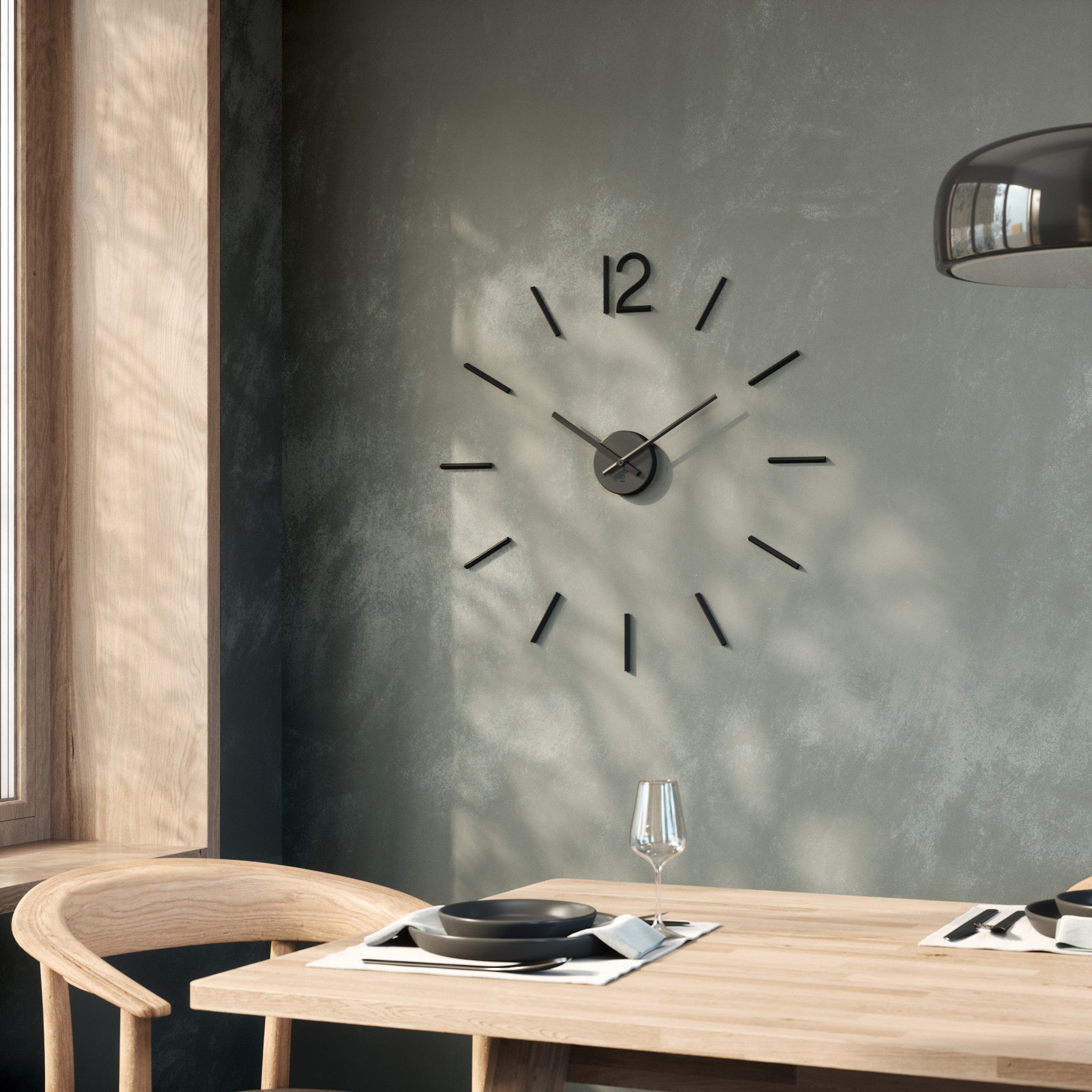 Blink Wall Clock - Silent Non-Ticking Battery Operated Modern Round Clock for Home, Office, Classroom | Perfect for Living Room, Bedroom Decor & Easy to Read Time