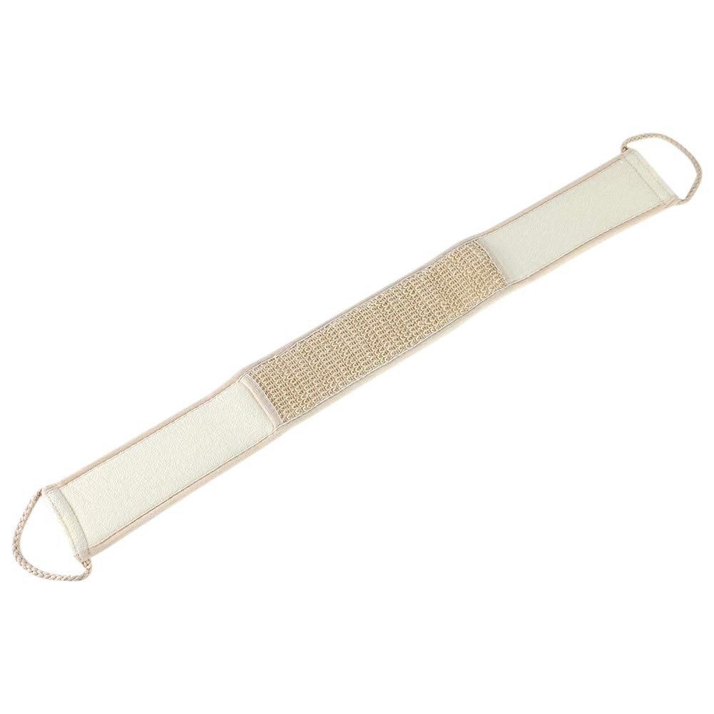 Exfoliating Bath Towel - Natural Cotton Linen Body Scrubber for Shower & Back Cleaning | Effective Skin Exfoliation & Dead Skin Removal | Perfect for Spa, Bath & Post-Workout Scrubbing