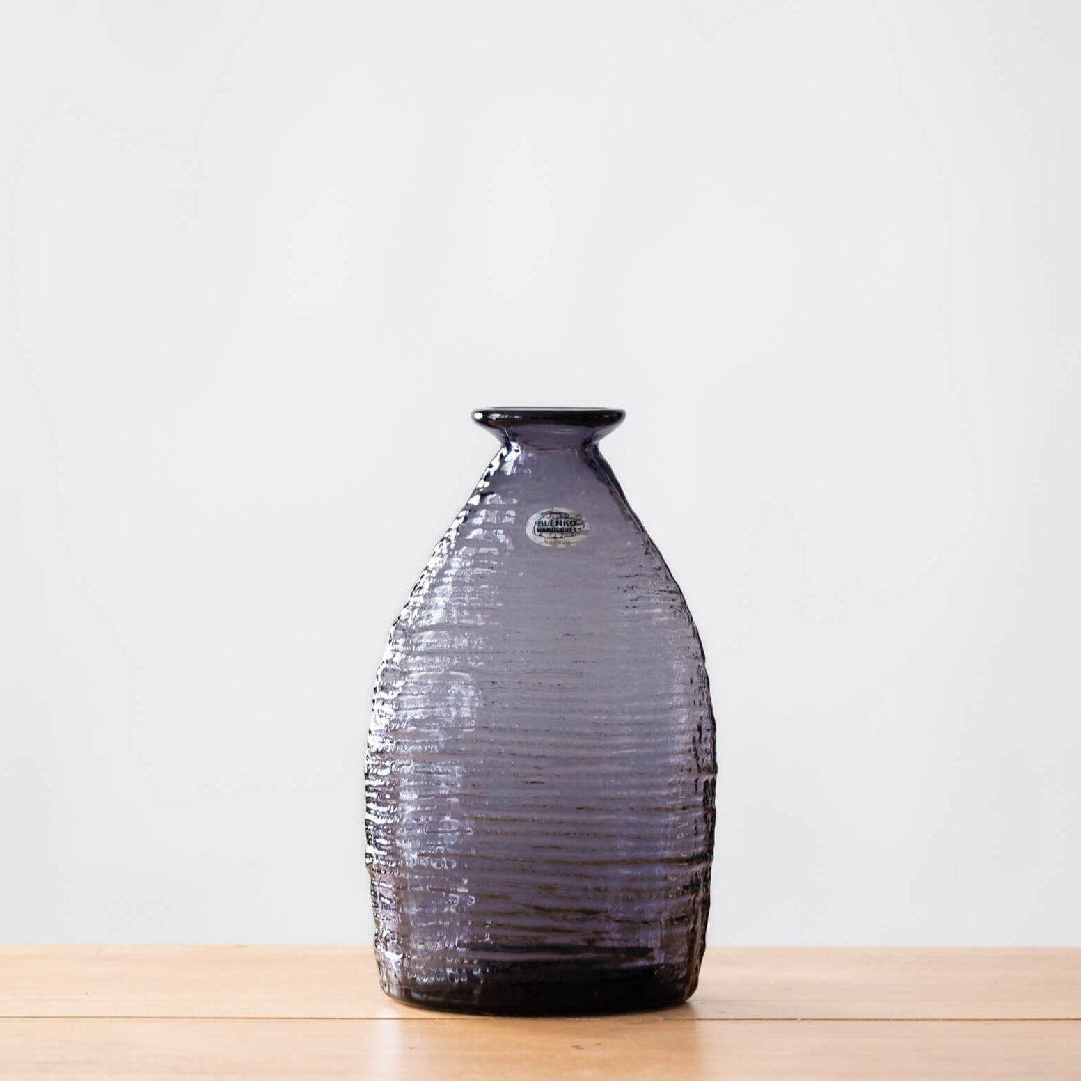 2135L Large Strata Vase - Modern Heliotrope Ceramic Flower Vase for Home Decor, Wedding Centerpiece & Office Tabletop Decoration