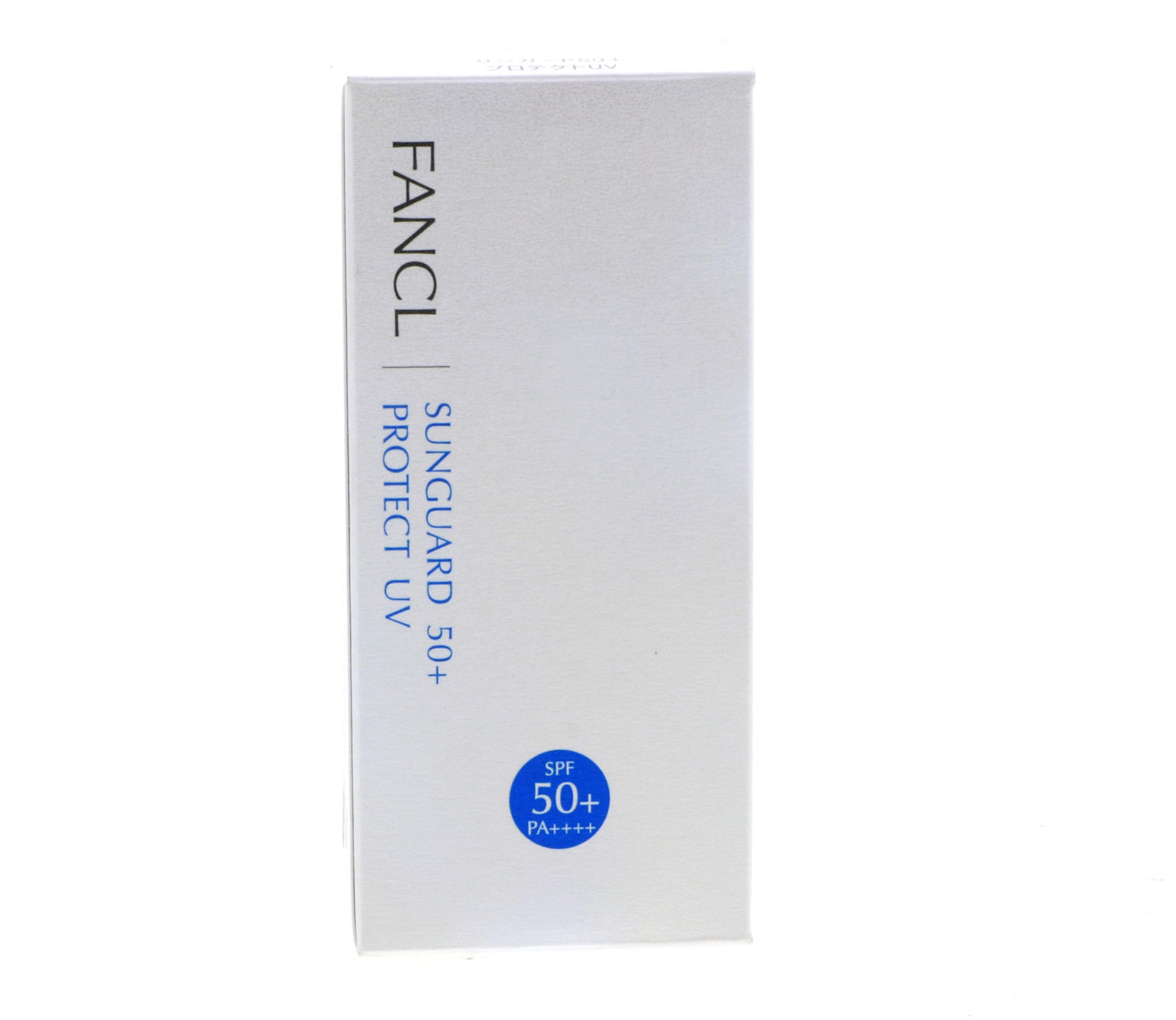Fancl New Sun Guard Protect Lotion UV SPF50+ PA++++ 60ml - Green Tea Set (1 Piece) | Daily Sun Protection for Face & Body | Perfect for Outdoor Activities, Travel & Beach Days