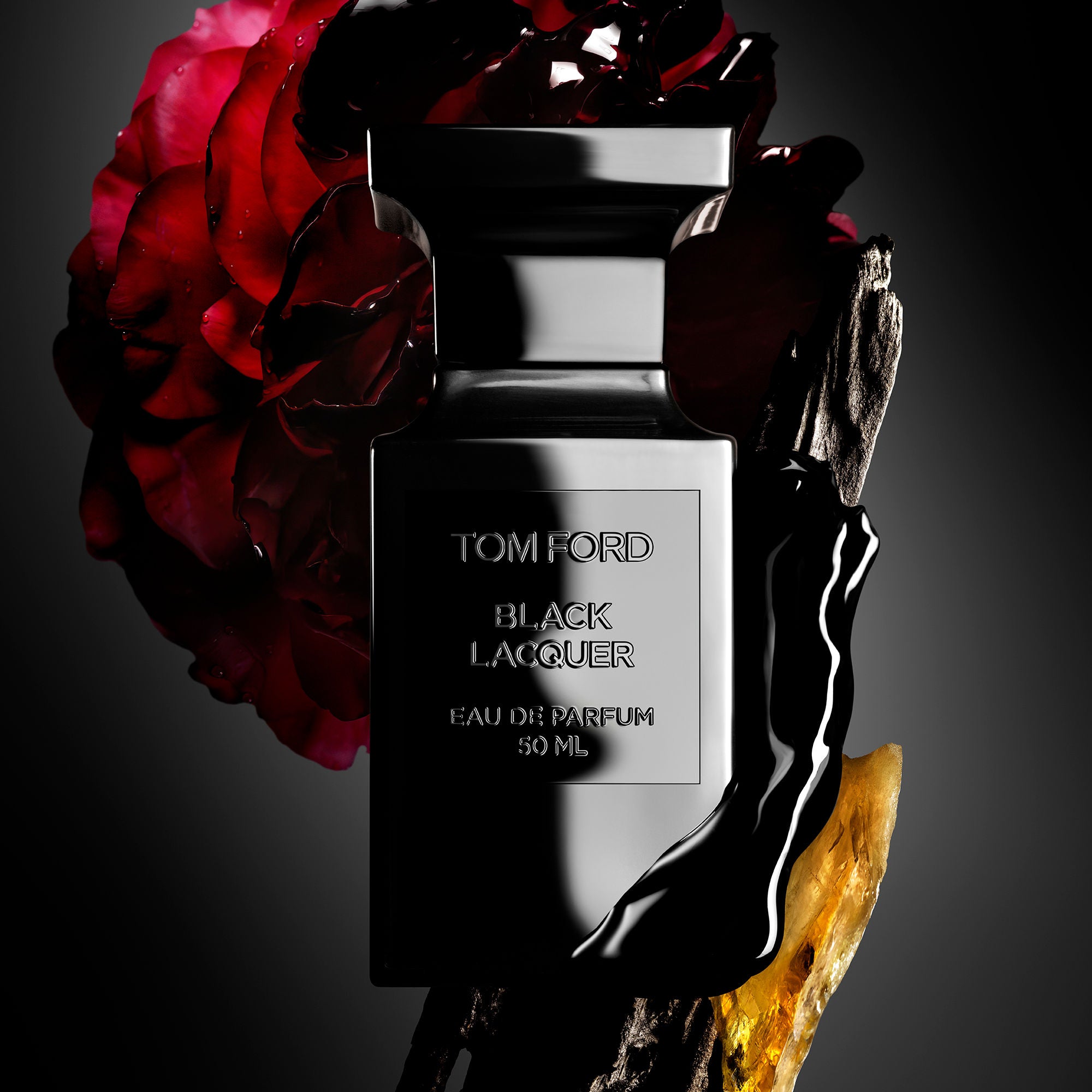 Black Lacquer Eau de Parfum for Women - Luxury Long Lasting Floral Fragrance | Perfect for Evening Events, Date Nights & Special Occasions
