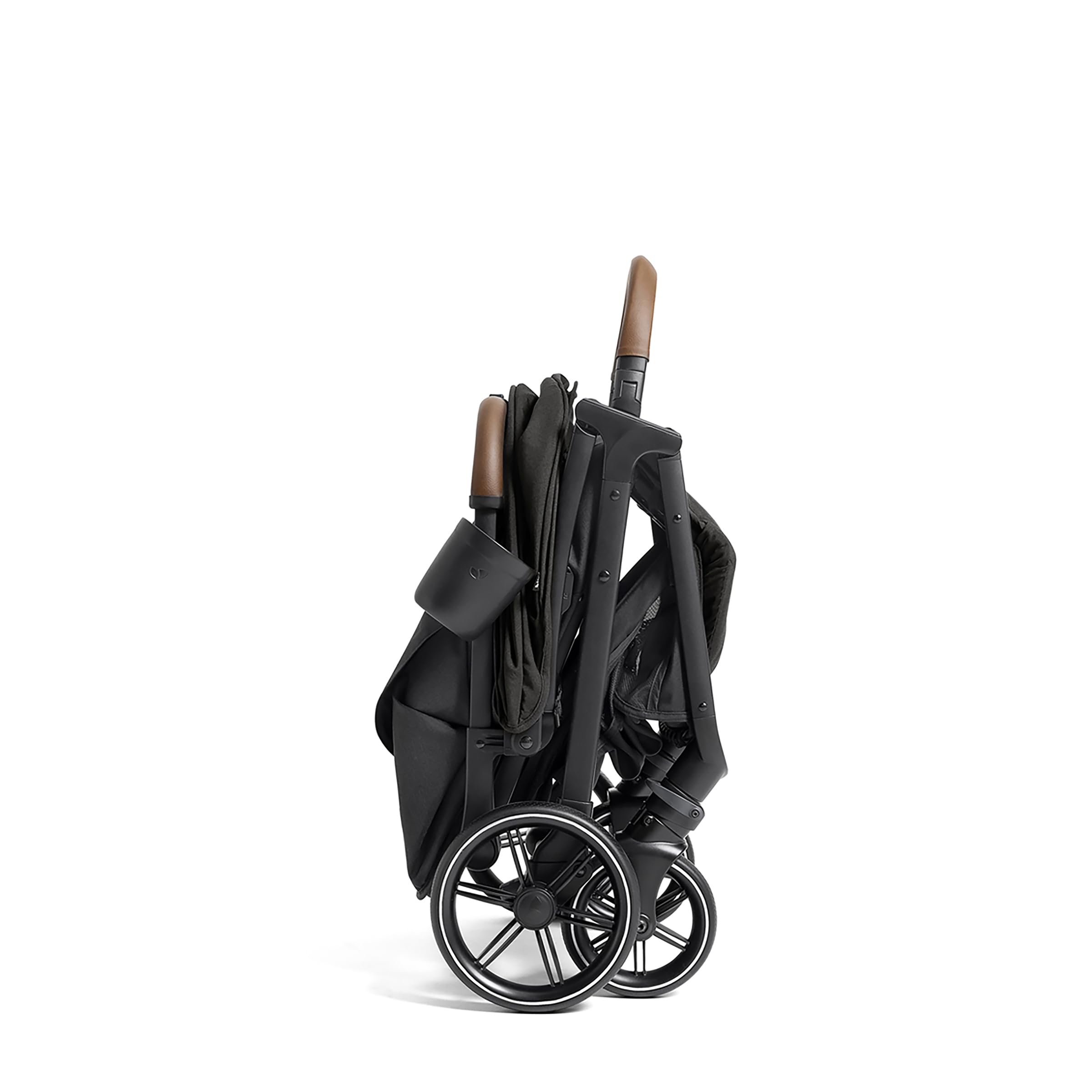 Nutmeg Compact Stroller - Lightweight Foldable Baby Stroller with One-Hand Fold, Travel-Friendly Design in Shale Gray | Perfect for City Walks, Air Travel & Everyday Use