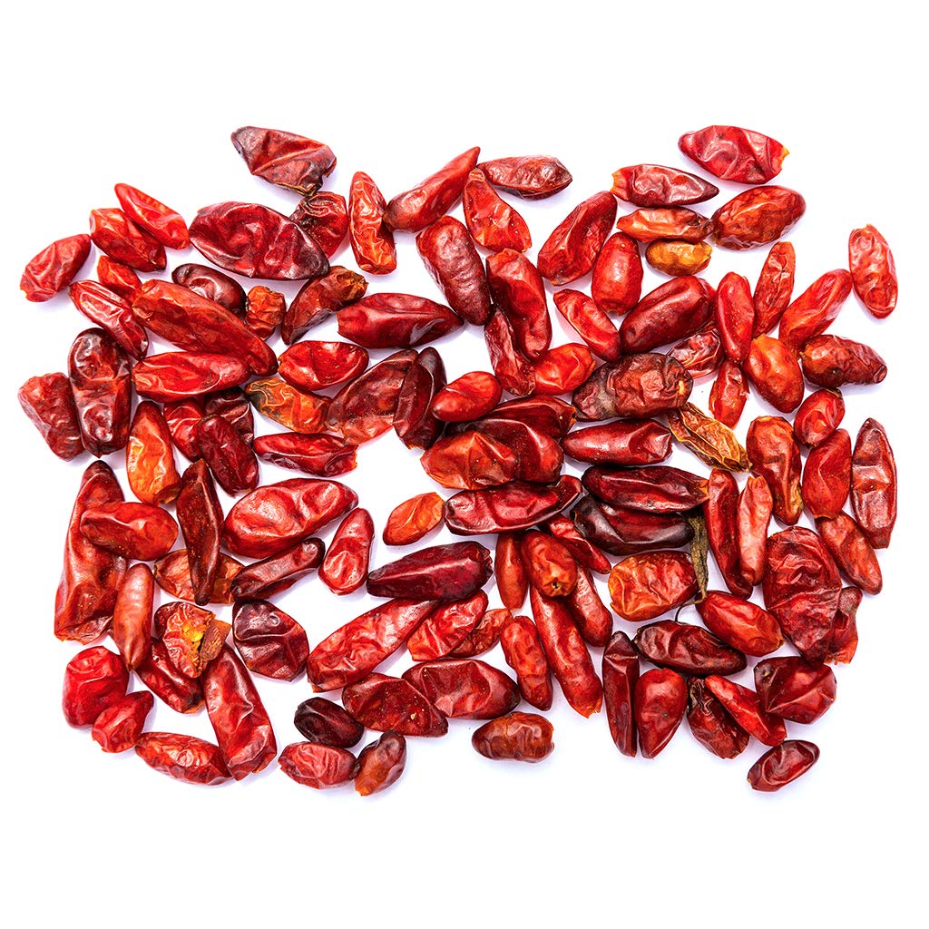 2oz Piquin Dried Whole Chile Seco Peppers | Pequin Chili Pods for Authentic Mexican Cooking | Heat-Sealed Resealable Bag | Perfect for Salsas, Soups, and Spicy Seasonings