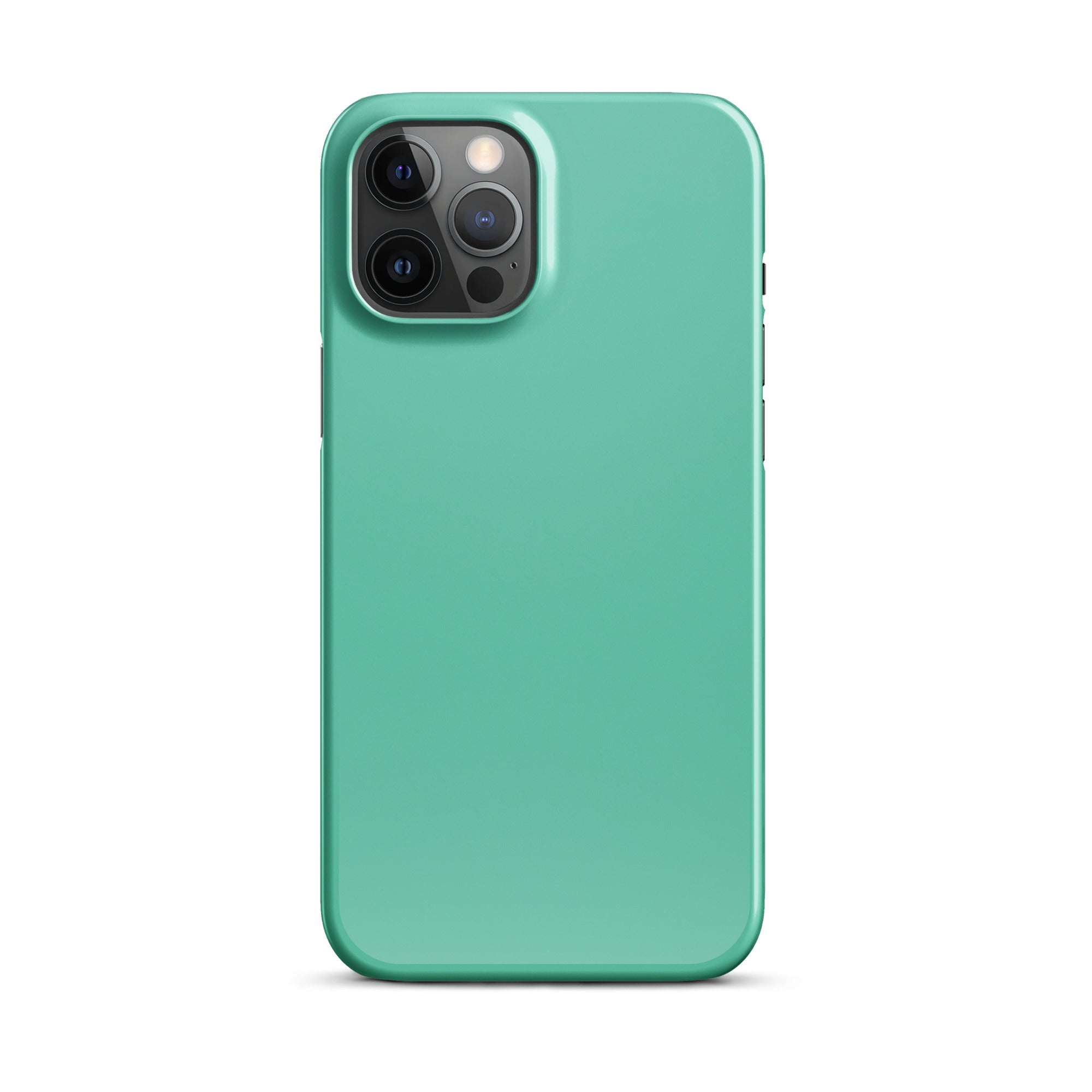 Premium Jade Snap Case for iPhone 14/13/12/11 Pro Max - Protective Hard Cover with Anti-Slip Grip | Perfect for Daily Use, Travel & Outdoor Activities