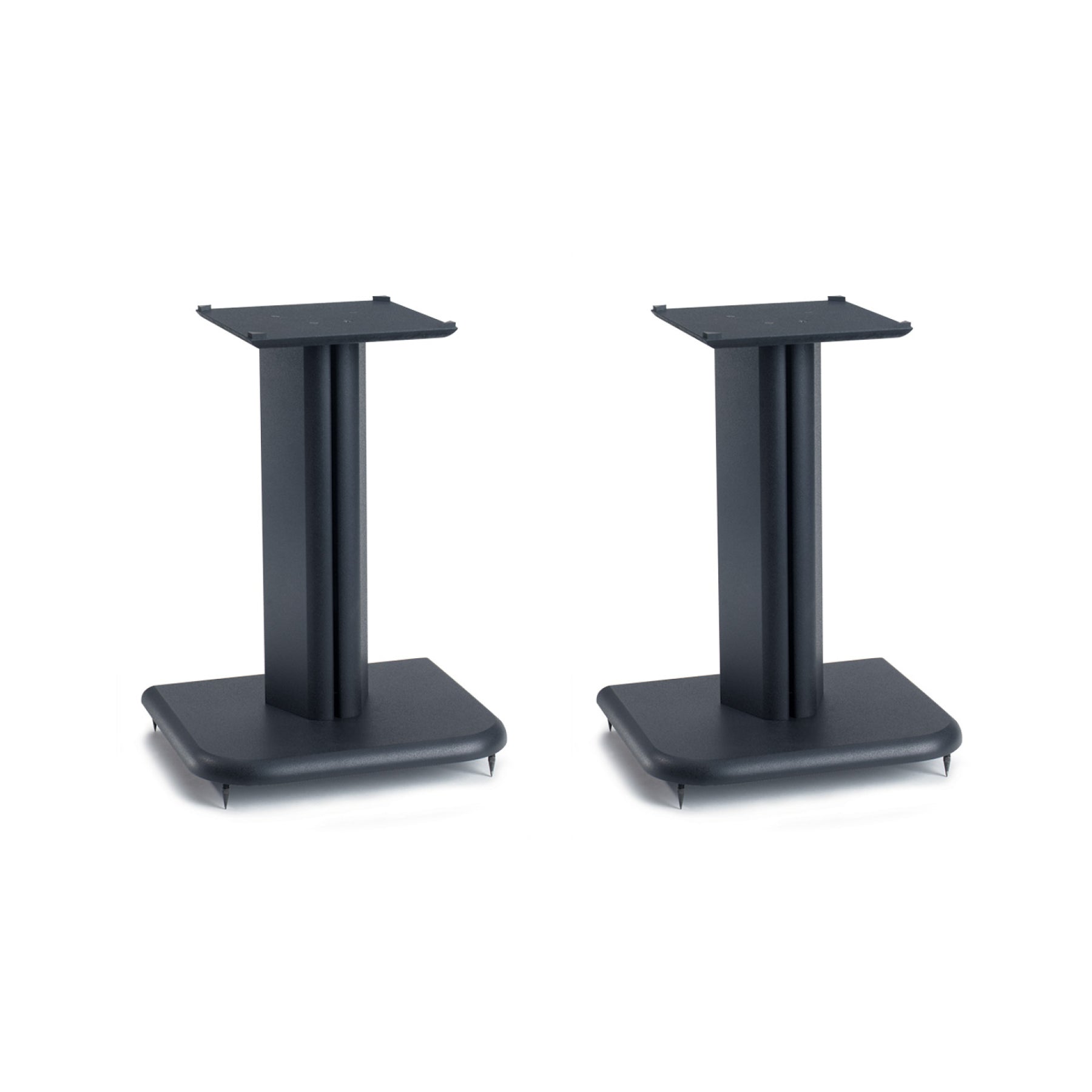 Sanus BF16B 16 Inch Speaker Stands (Pair) - Premium Adjustable Speaker Stands for Bookshelf Speakers, Home Theater & Studio Monitors - Perfect for Living Room, Gaming Setup & Music Production