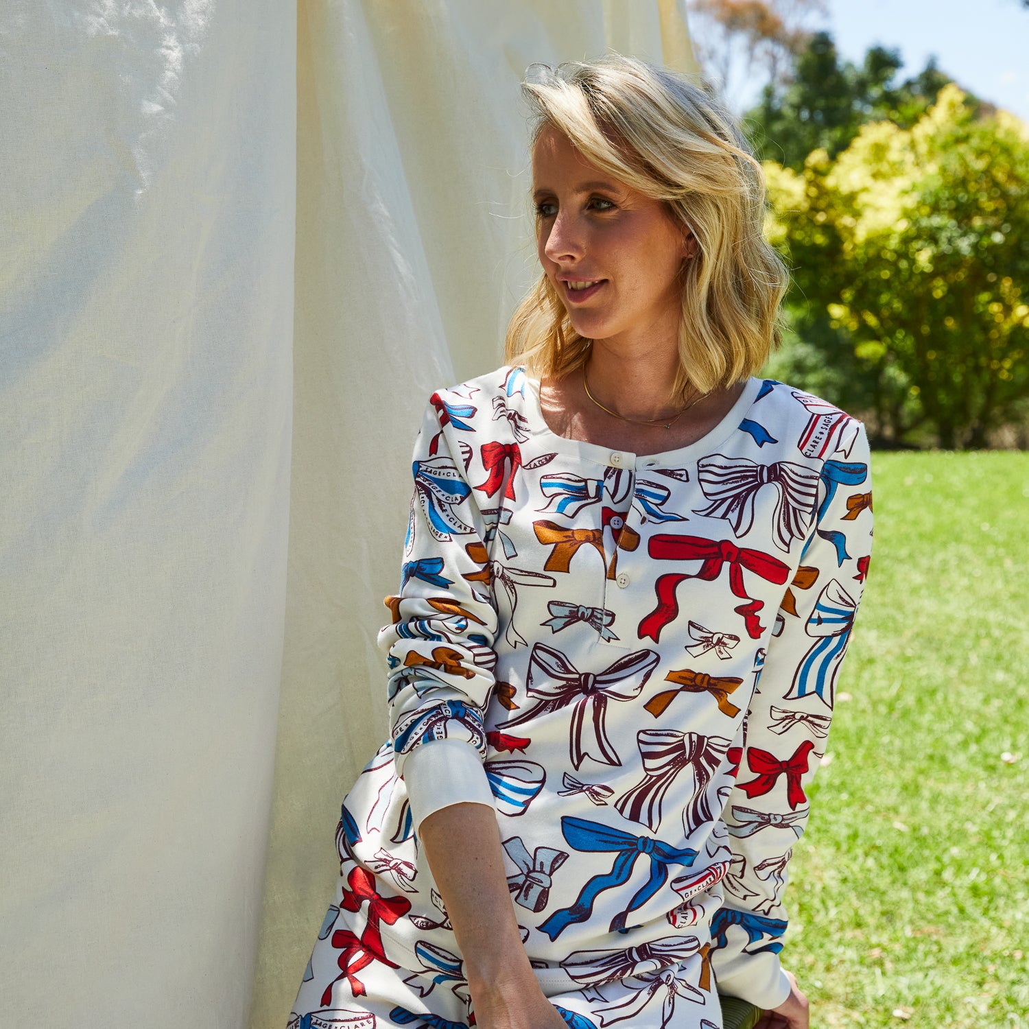 Lottie Women's Soft Cotton Pajama Set - Comfortable Sleepwear for Lounge & Nighttime Relaxation