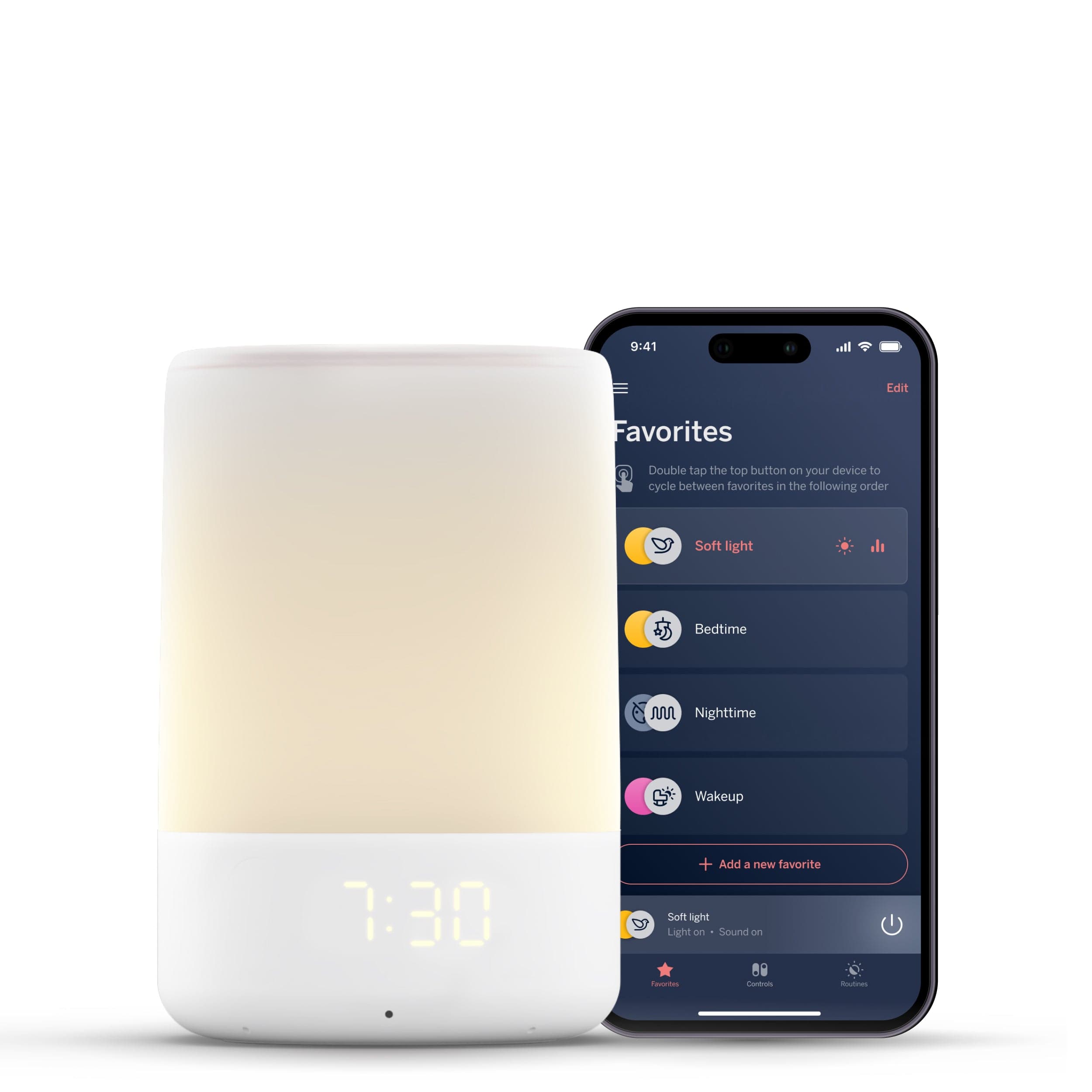 Nanit Pro Sound Machine & Night Light - White Noise for Baby Sleep, Soothing Night Light for Nursery - Perfect for Newborns & Toddlers Bedtime Routine