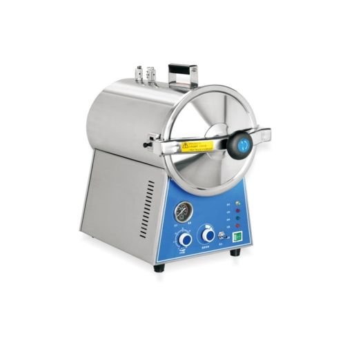 24L Stainless Steel High Pressure Steam Medical Autoclave Sterilizer - Portable Tabletop Autoclave for Dental Clinics, Tattoo Shops & Beauty Salons