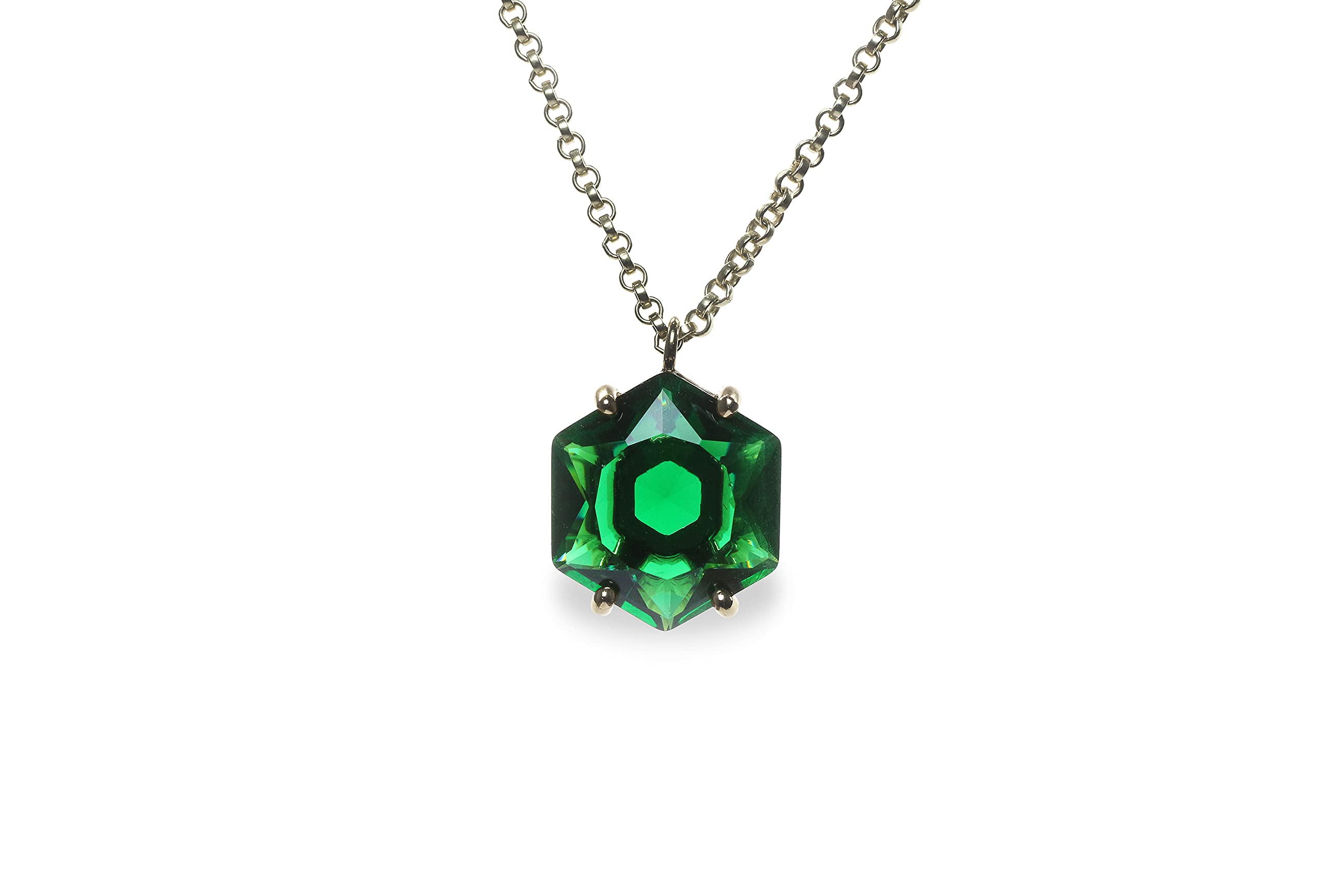 Handmade Peridot Necklace - Sterling Silver Statement Pendant Jewelry, August Birthstone Gift with Elegant Box | Perfect for Birthdays, Anniversaries & Special Occasions