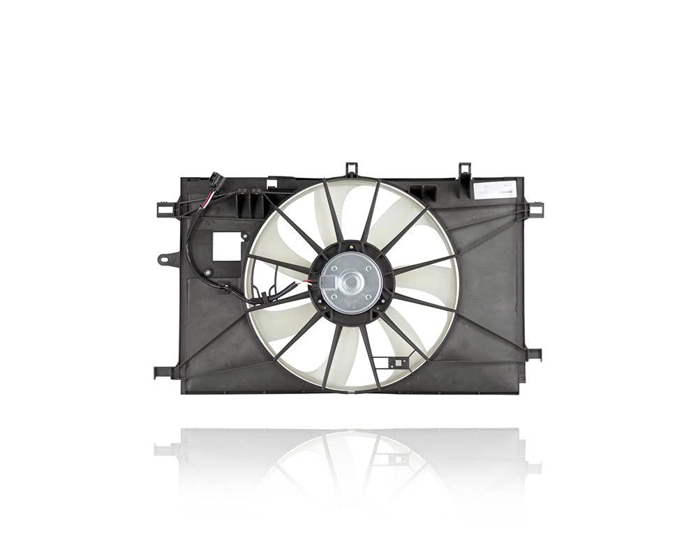 Toyota C-HR Engine Cooling Fan Assembly 2018-2022 - Direct Fit Replacement Part CH4050104 (163630T210) for Japan/Turkey Models - Perfect for Overheating Prevention & Summer Driving