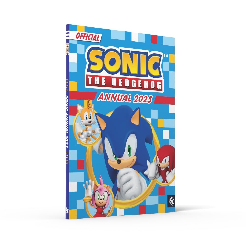 Sonic the Hedgehog Annual 2025 - Brand New 2024 Edition | Perfect Gift for Sonic Game, Movie & TV Show Fans | Great for Birthdays, Holidays & Collectors